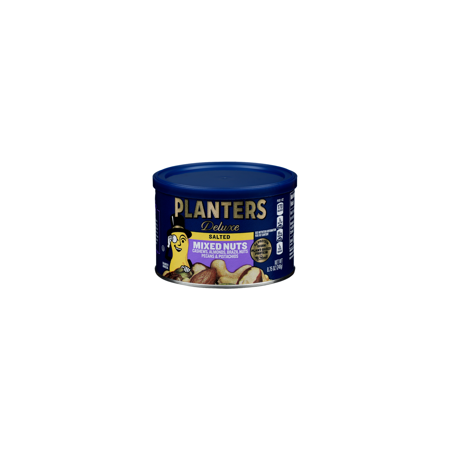 Planters Deluxe Salted Mixed Nuts - 8.75 Ounce - 1 Count - Super 1