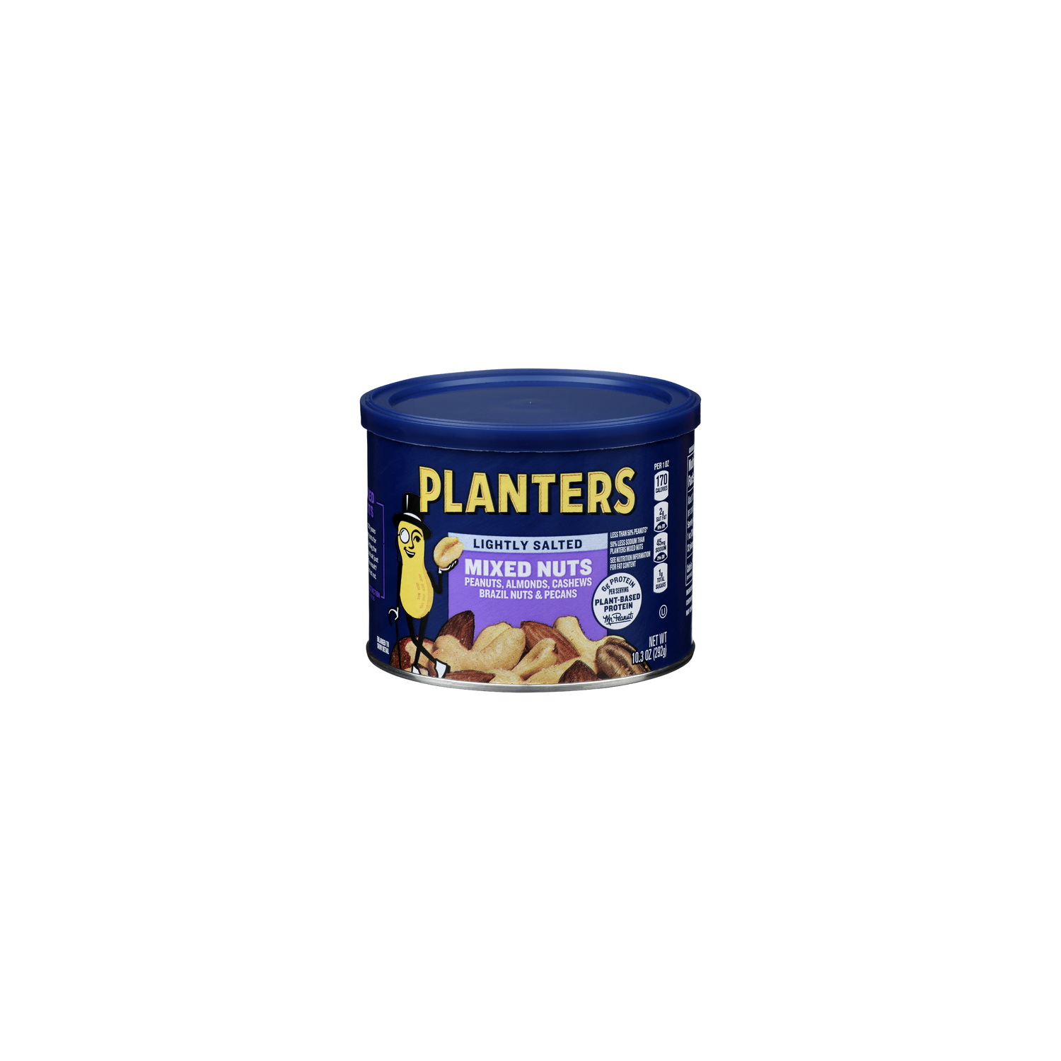 Planters Lightly Salted Mixed Nuts - 10.3 Ounce Image 1 of 4
