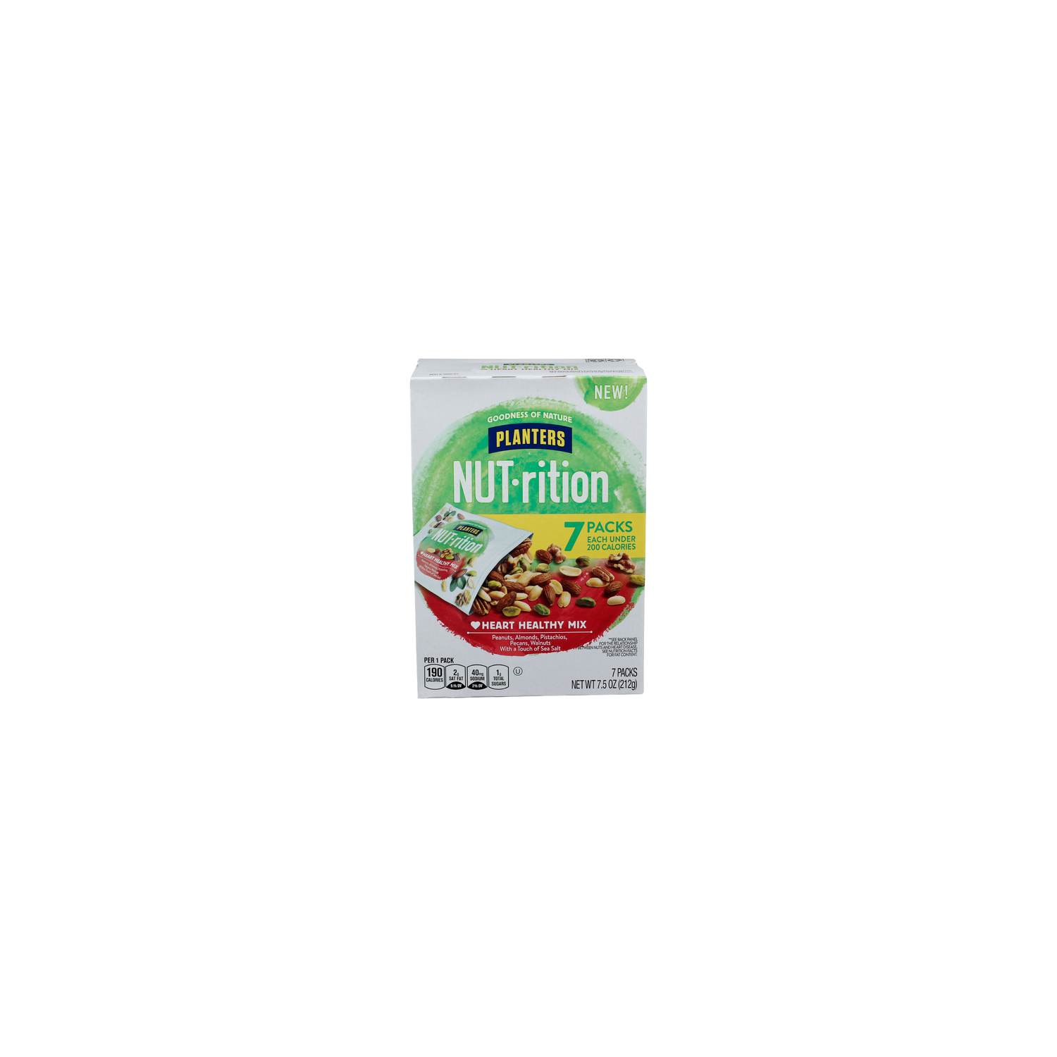 Planters Nut-Rition Heart Healthy Mix Nutrition - 1.071 Ounce - 7 Count Image 1 of 4