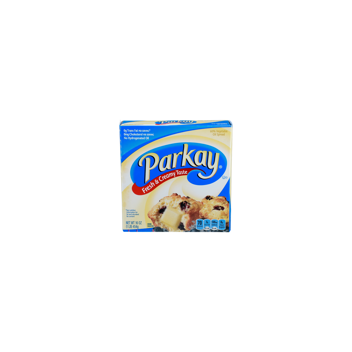 Parkay Fresh & Creamy Taste Original Stick 60% Vegetable Oil Spread - 16 Ounce Image 1 of 4