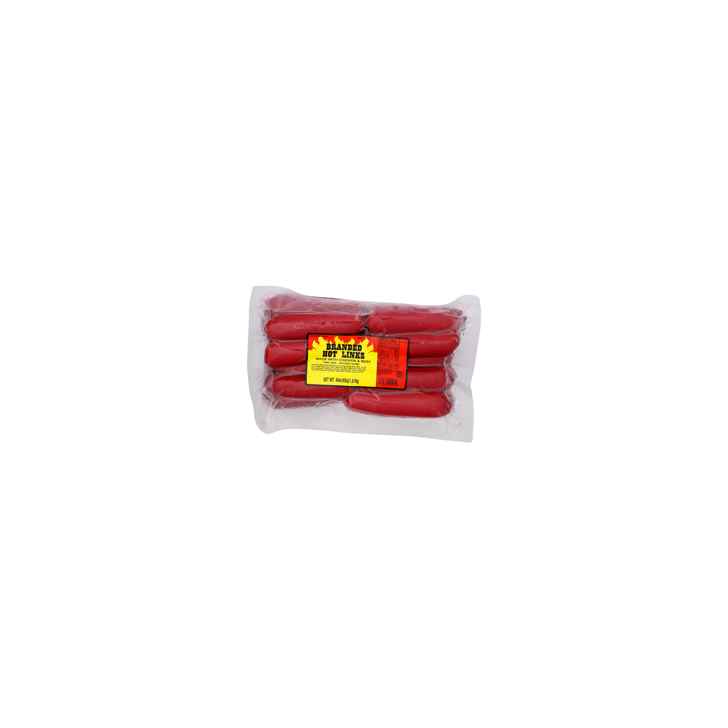 Manda Branded Hot Links - 64 Ounce Image 1 of 4