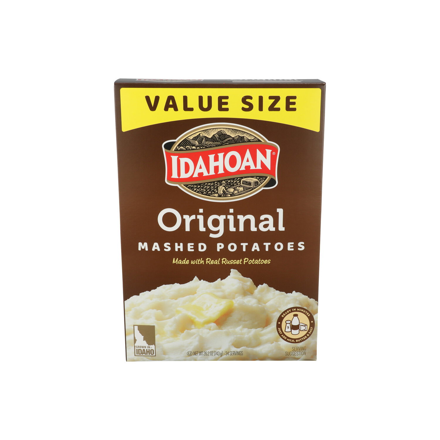 Idahoan Original Value Size Mashed Potatoes - 0.771 Ounce - 34 Count Image 1 of 4
