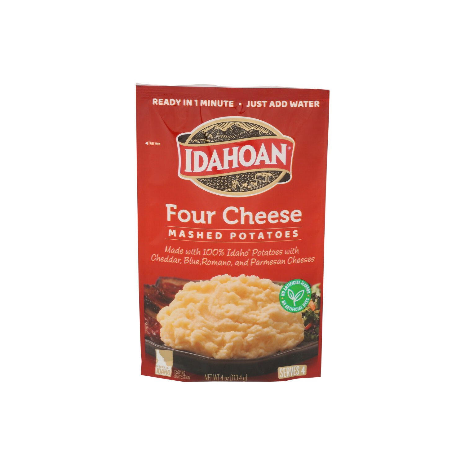 Idahoan Four Cheese Mashed Potatoes - 4 Ounce Image 1 of 4