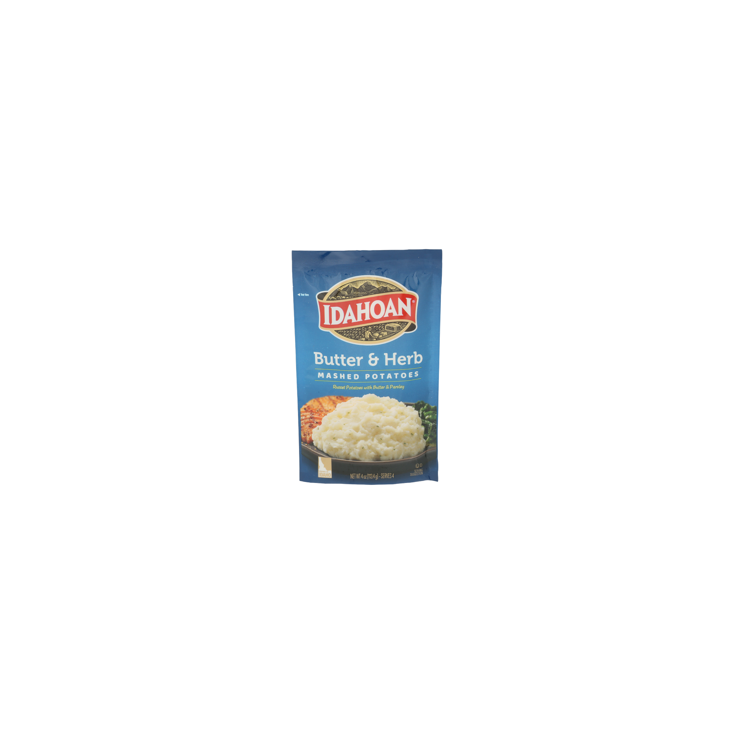 Idahoan Butter & Herb Mashed Potatoes - 4 Ounce Image 1 of 4