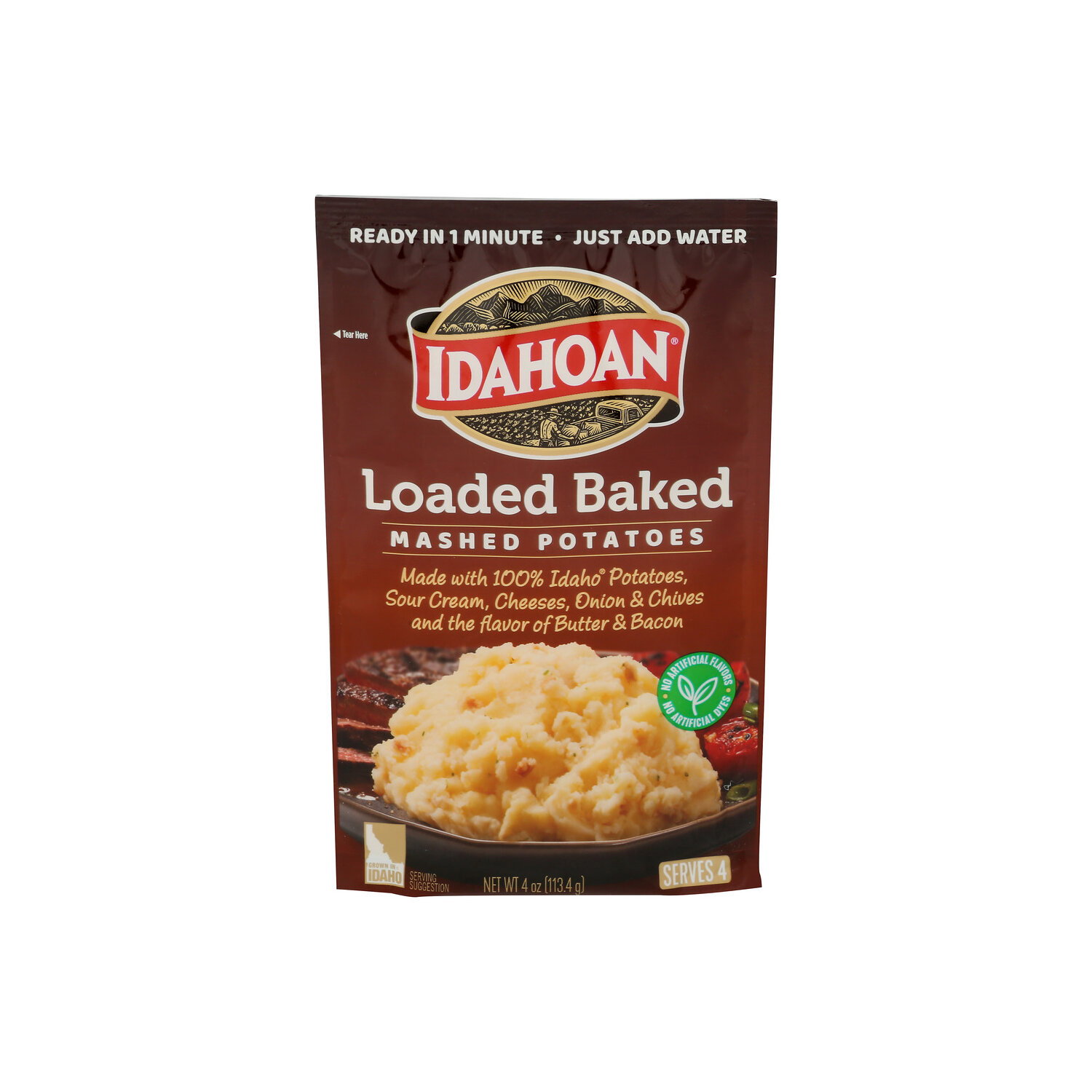 Idahoan Loaded Baked Mashed Potatoes - 4 Ounce Image 1 of 4