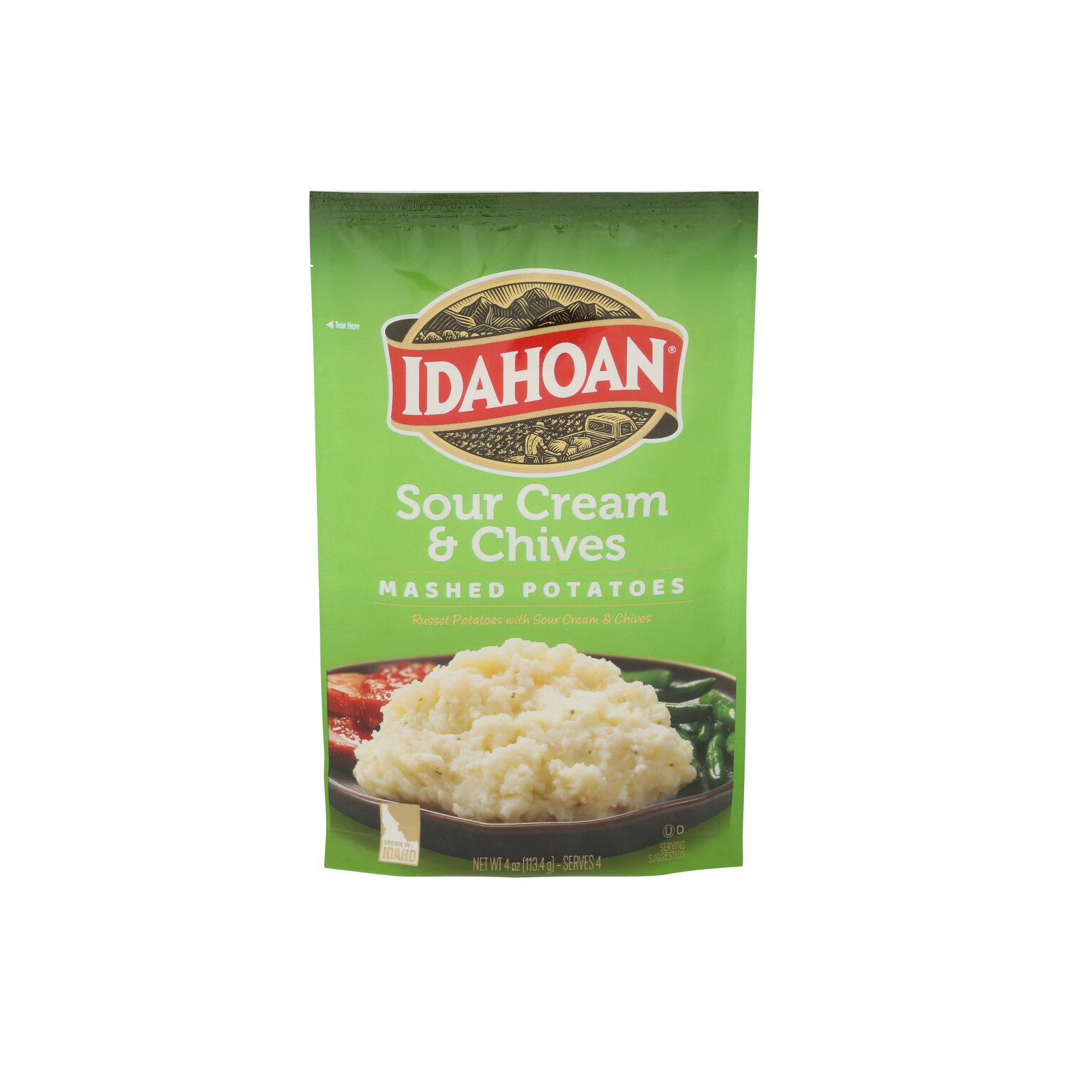 Idahoan Sour Cream & Chives Mashed Potatoes - 4 Ounce Image 1 of 4