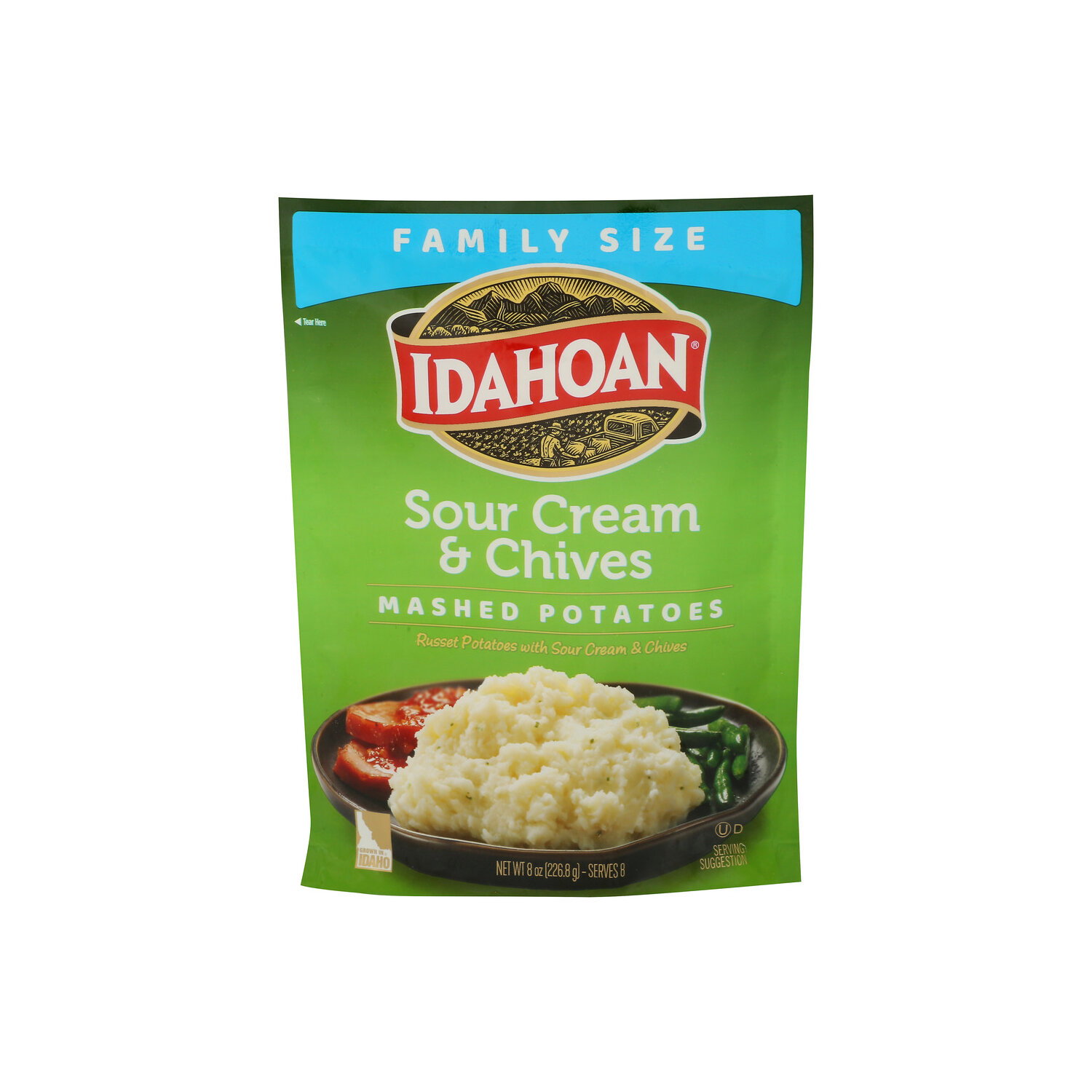 Idahoan Sour Cream & Chives Mashed Family Size - 8 Ounce Image 1 of 4