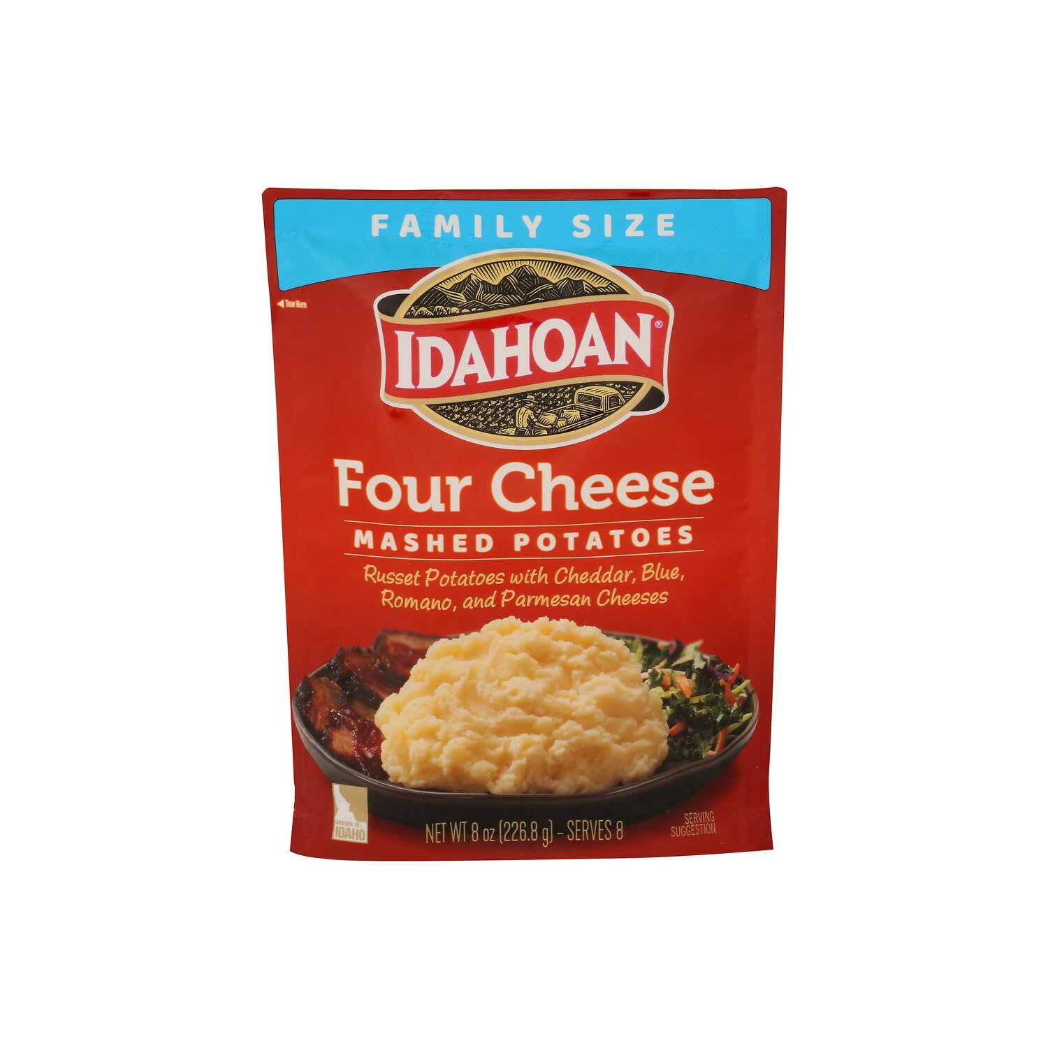 Idahoan Four Cheese Family Size Mashed Potatoes - 8 Ounce Image 1 of 4