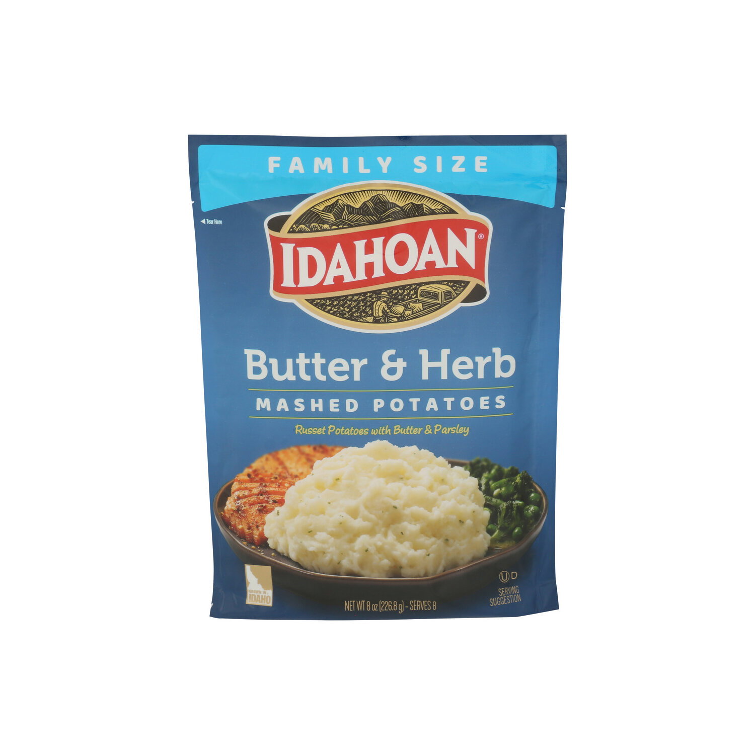 Idahoan Butter & Herb Mashed Family Size - 8 Ounce Image 1 of 4