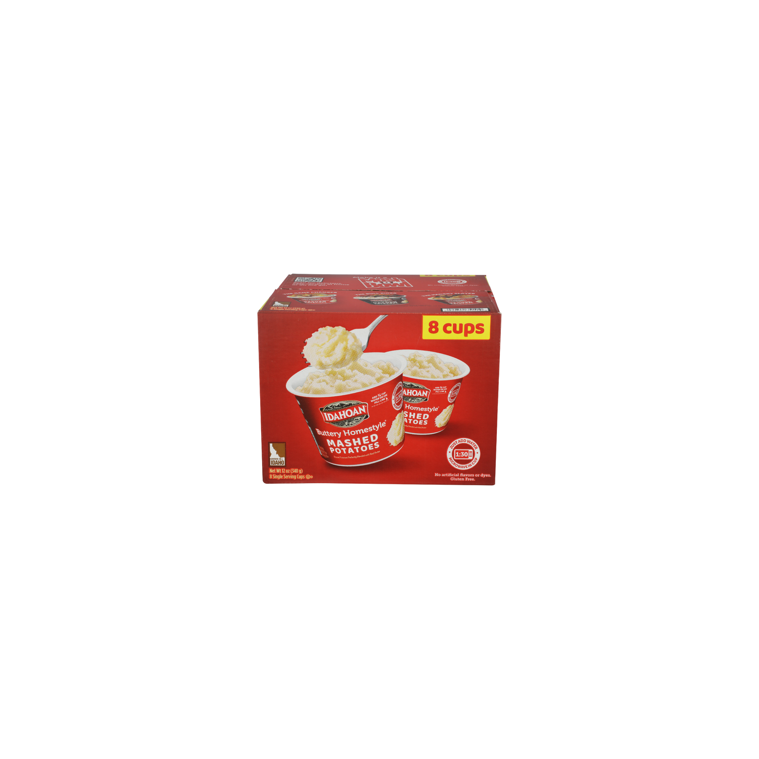Idahoan Buttery Homestyle Mashed Potato Cups - 1.5 Ounce - 8 Count Image 1 of 4