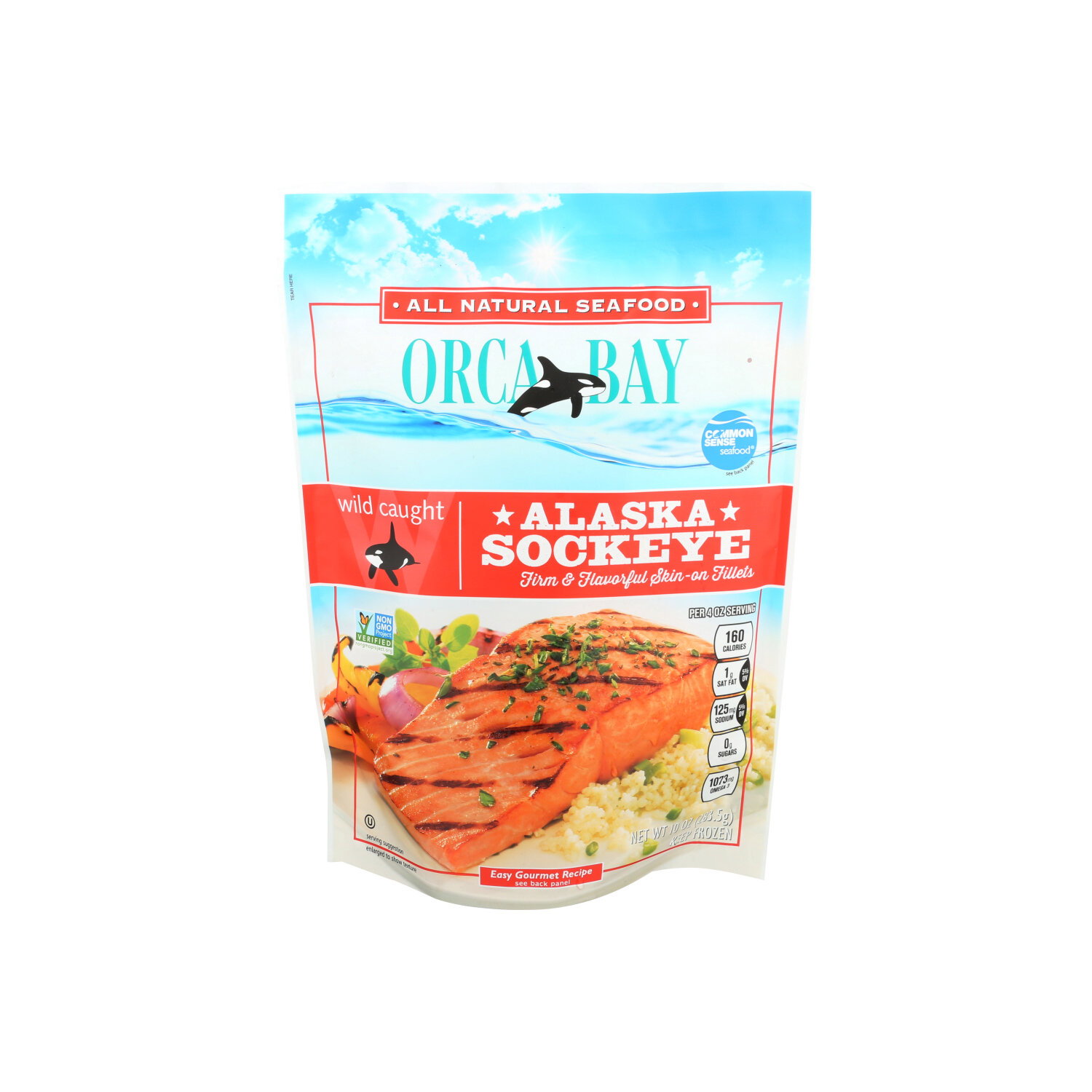 Orca Bay Alaskan Sockeye - 10 Ounce Image 1 of 2