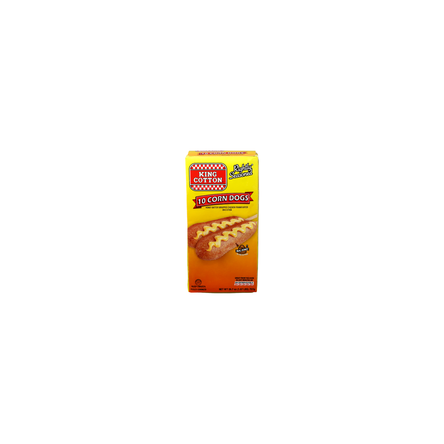 King Cotton Rightly Seasoned - 2.67 Ounce - 10 Count Image 1 of 4