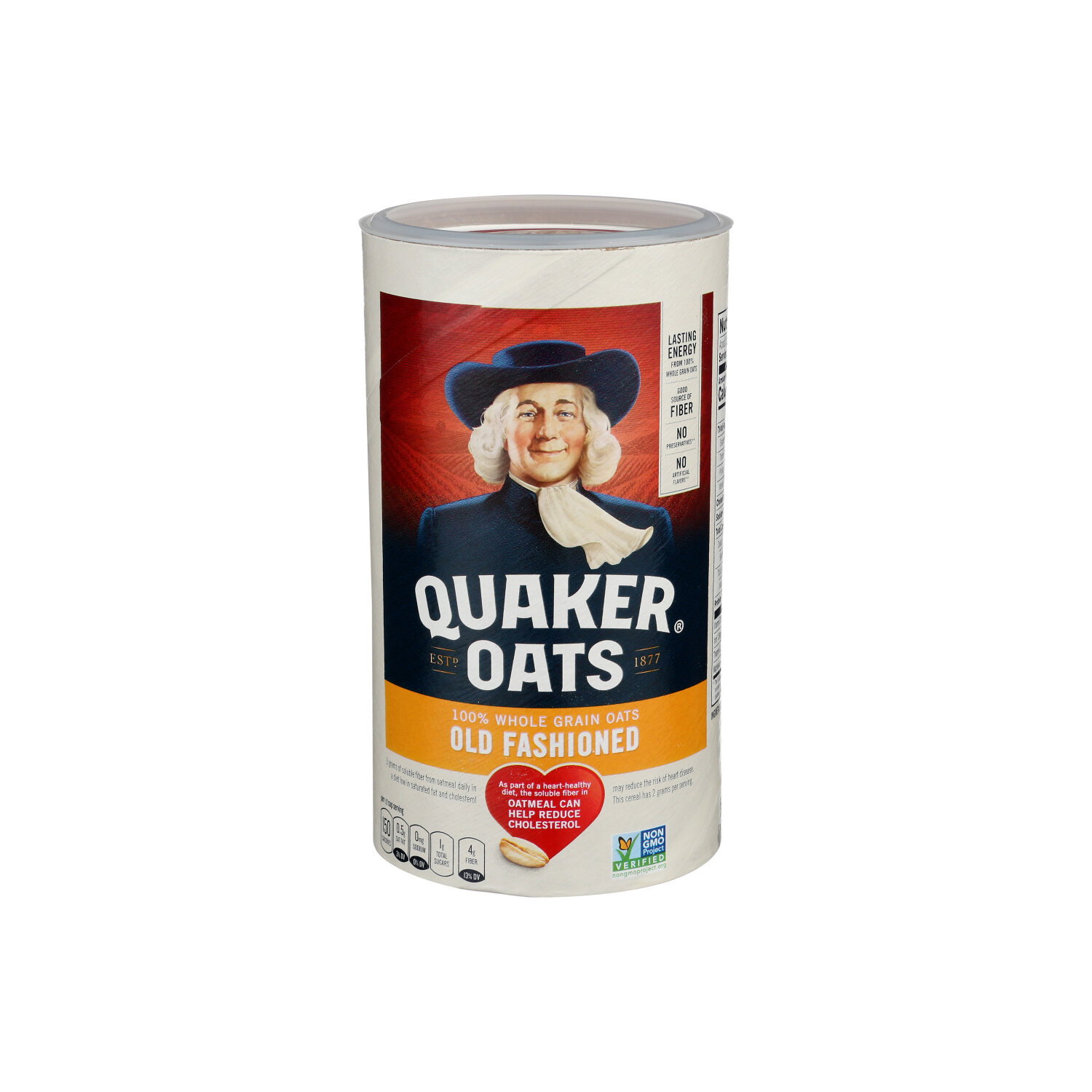 Quaker Old Fashioned Milled Rolled Oats Standard - 18 Ounce Image 1 of 4