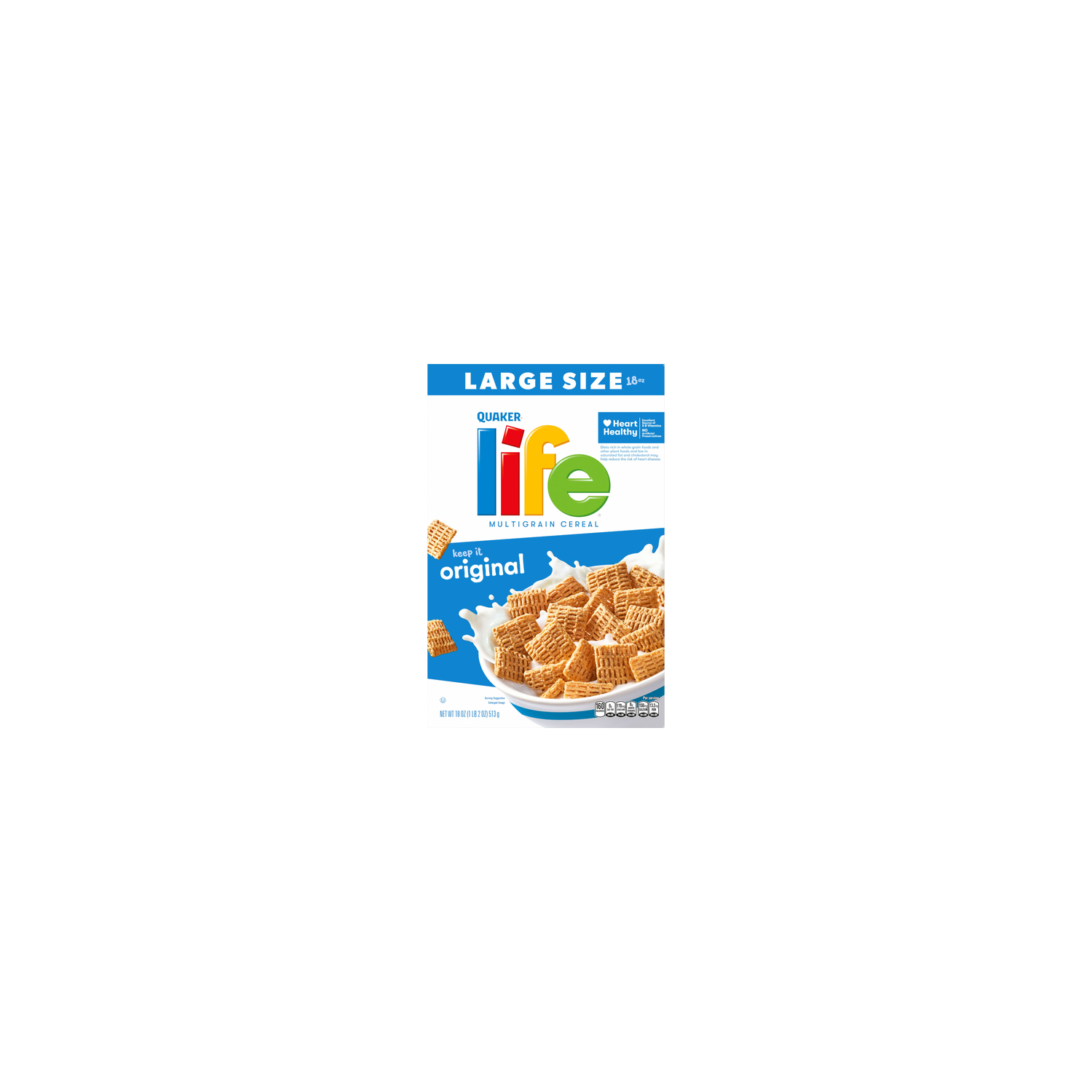 Quaker Life Multigrain Cereal Original - 18 Ounce Image 1 of 3