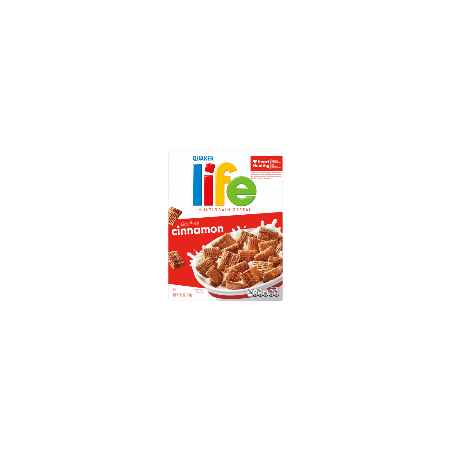 Quaker Life Multigrain Cereal Cinnamon - 13 Ounce Image 1 of 3