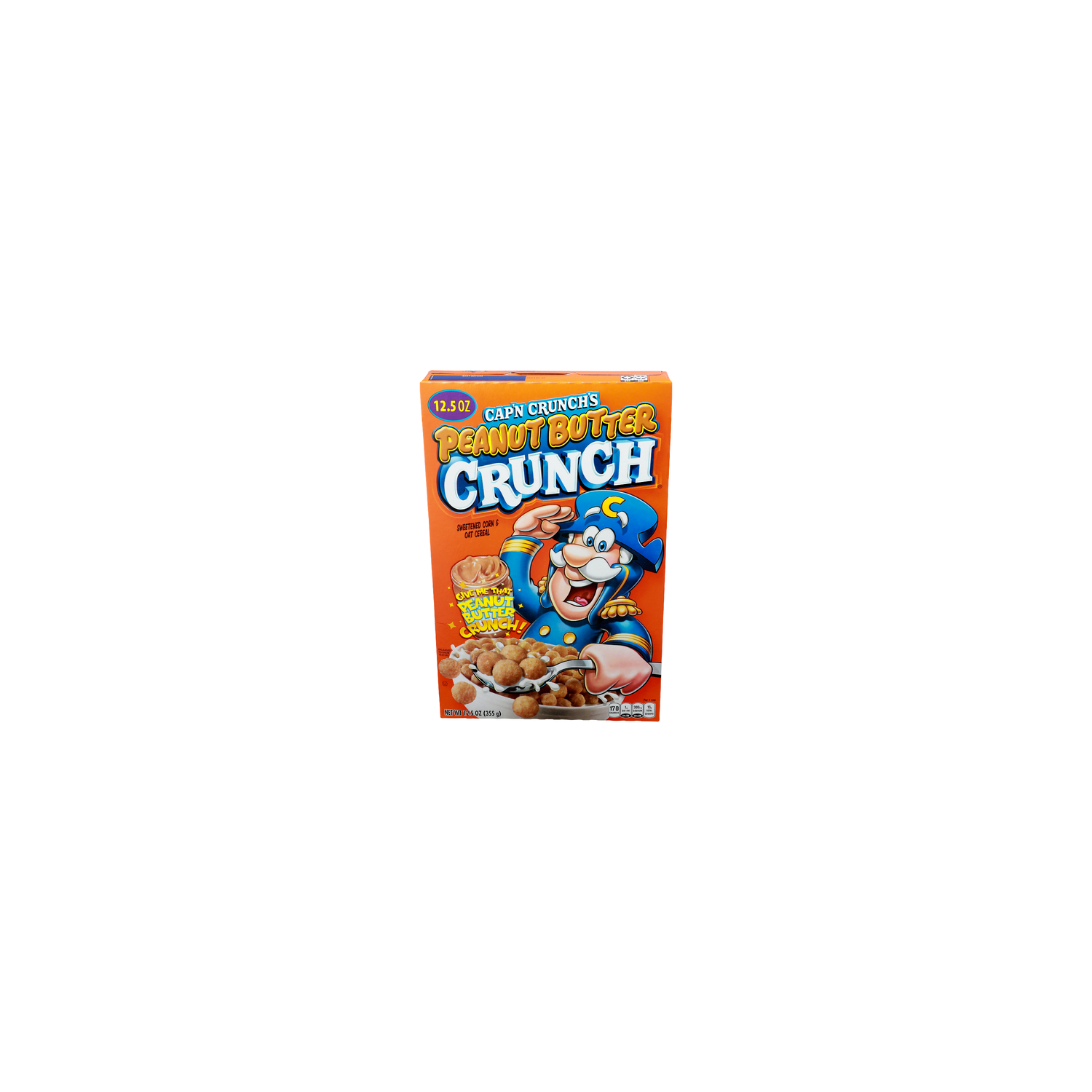 CAP'N Crunch Sweetened Corn & Oat Cereal Peanut Butter - 12.5 Ounce Image 1 of 4