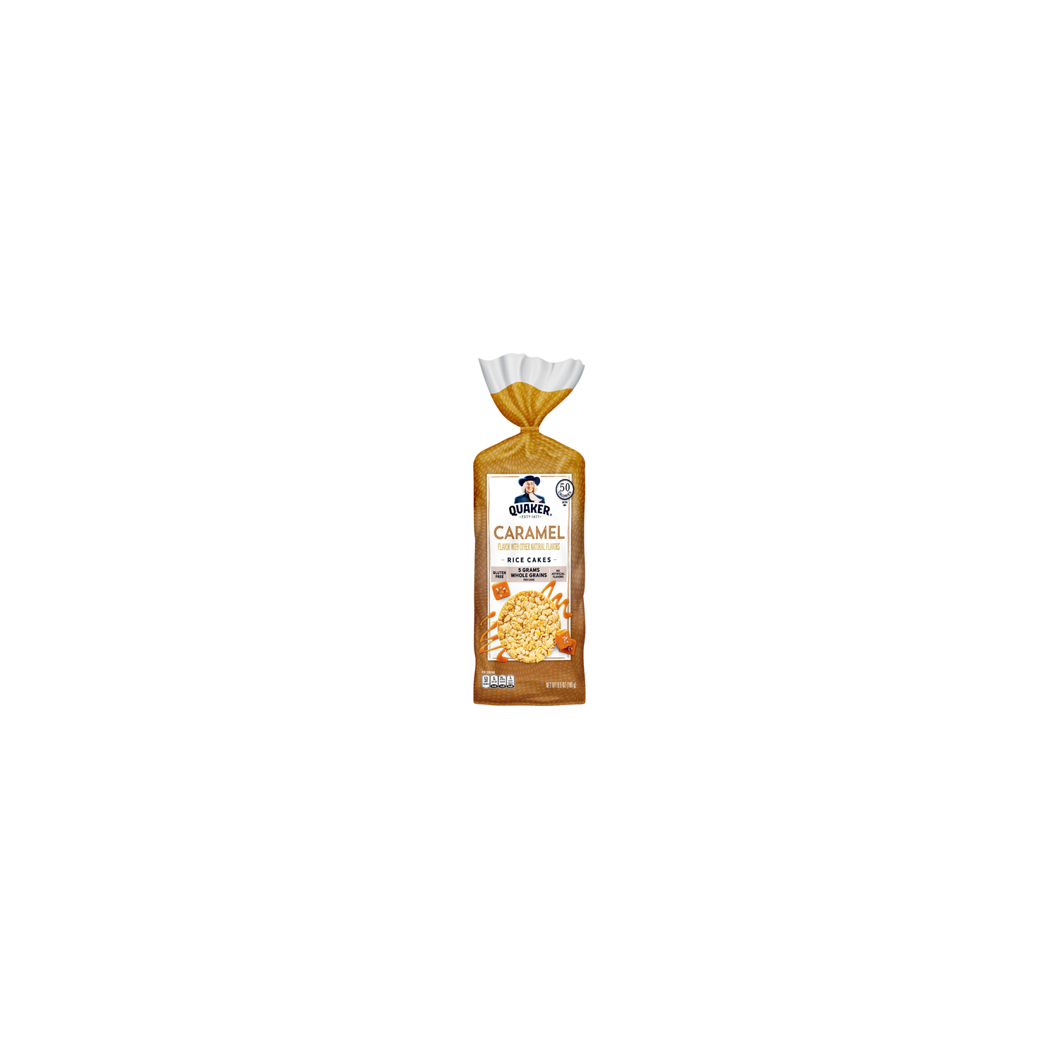 Quaker Rice Cakes Caramel - 6.5 Ounce Image 1 of 3
