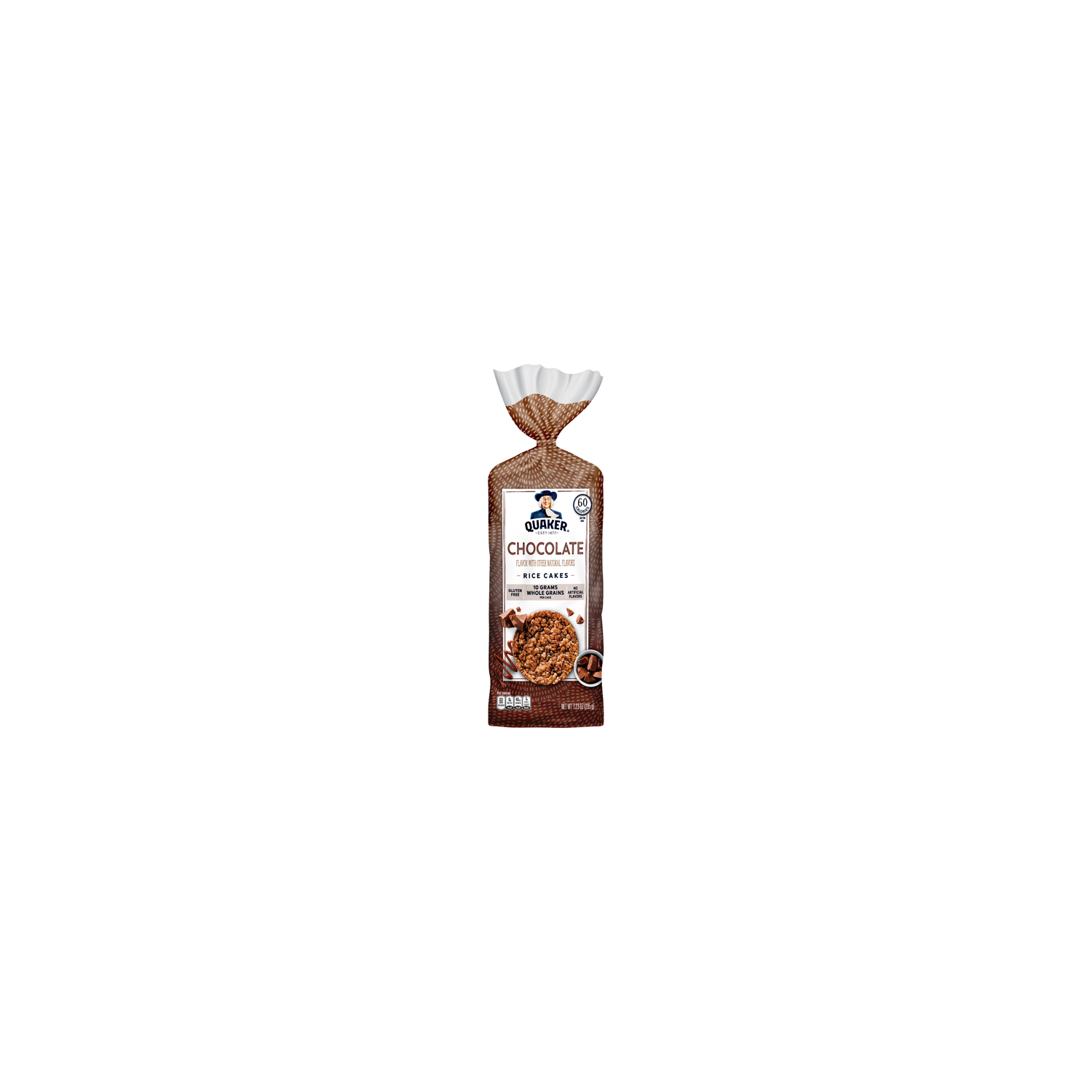 Quaker Rice Cakes Chocolate - 7.23 Ounce Image 1 of 3