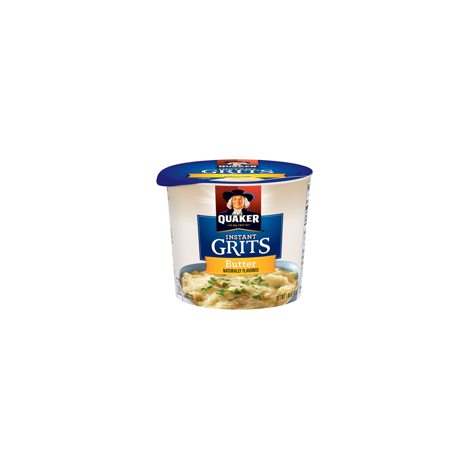 Quaker Instant Grits Butter Naturally Flavored - 1.48 Ounce Image 1 of 3