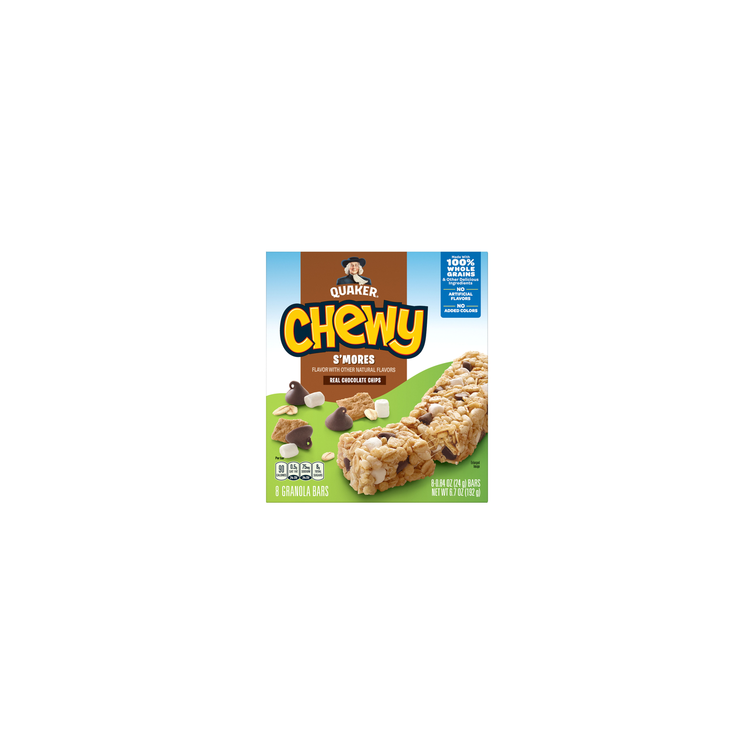 Quaker Chewy Granola Bars S'mores - 6.7 Ounce Image 1 of 3
