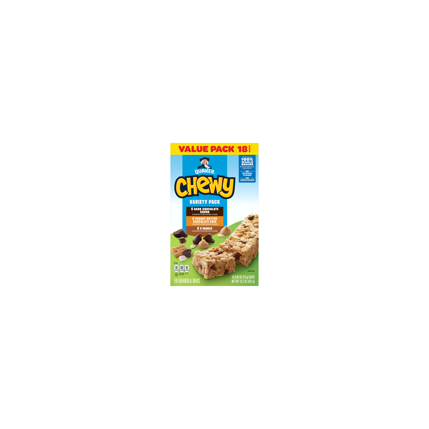 Quaker Chewy Granola Bars Variety - 15.2 Ounce Image 1 of 3
