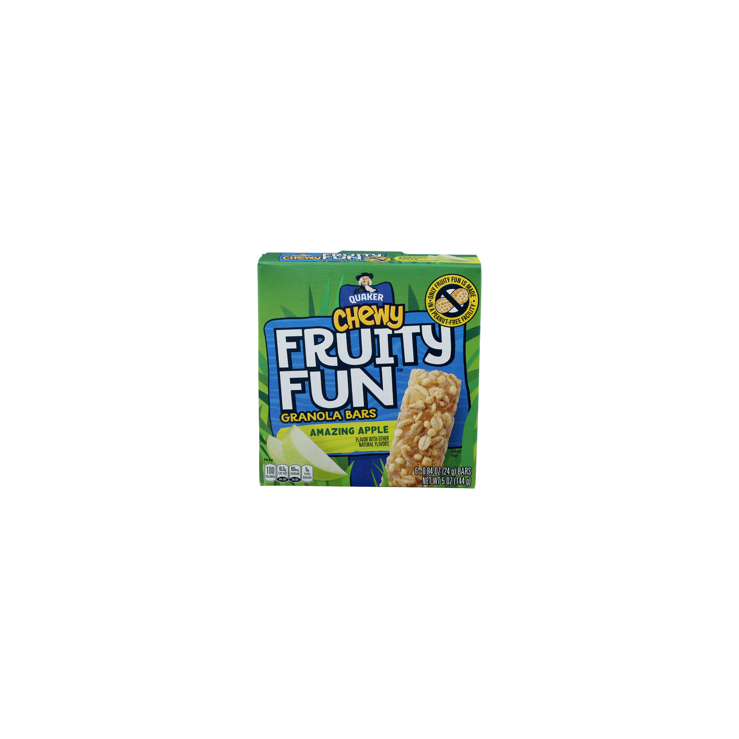 Quaker Chewy Amazing Apple Granola Bars - 0.833 Ounce - 6 Count Image 1 of 4