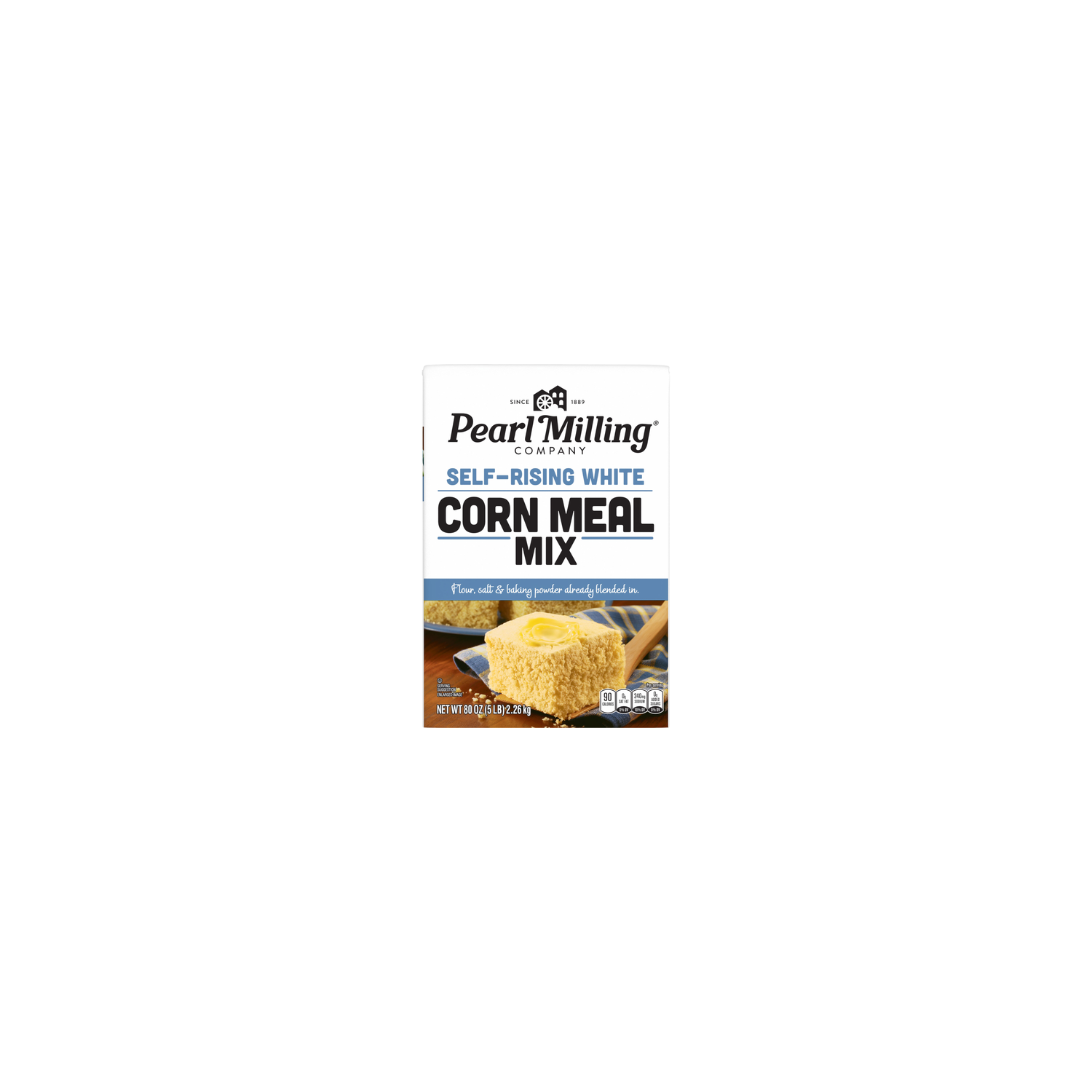 Pearl Milling Company Corn Meal Mix Self-Rising White - 80 Ounce Image 1 of 3