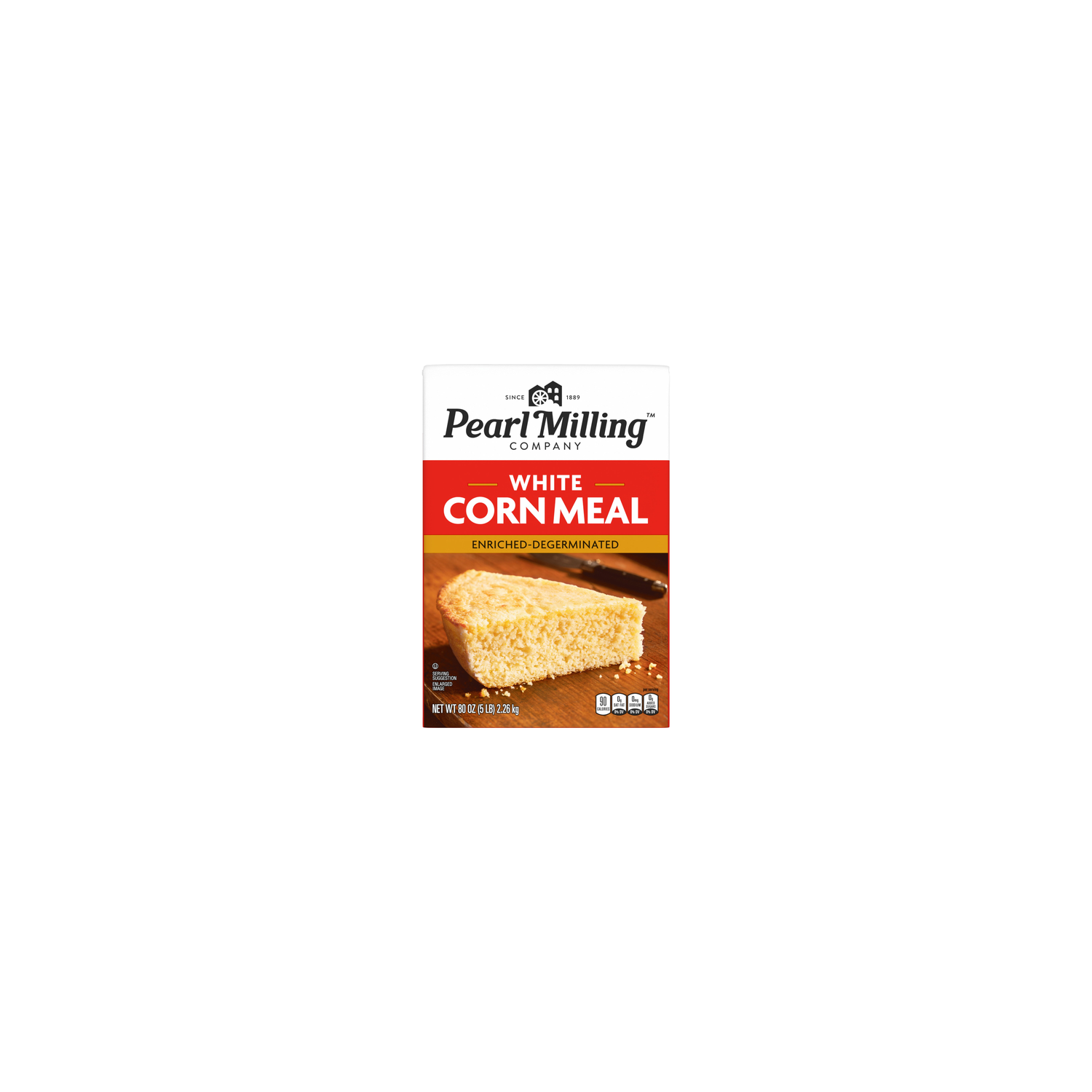 Pearl Milling Company White Corn Meal - 80 Ounce Image 1 of 3