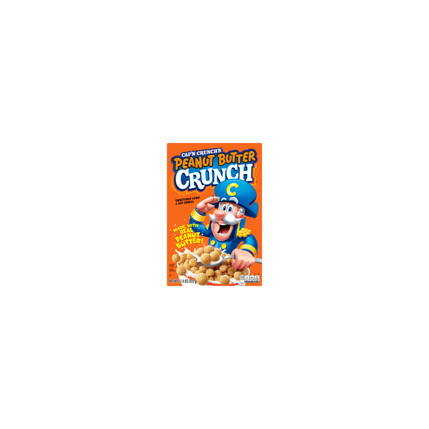 Cap'n Crunch 's Sweetened Corn & Oat Cereal Peanut Butter - 11.4 Ounce Image 1 of 3