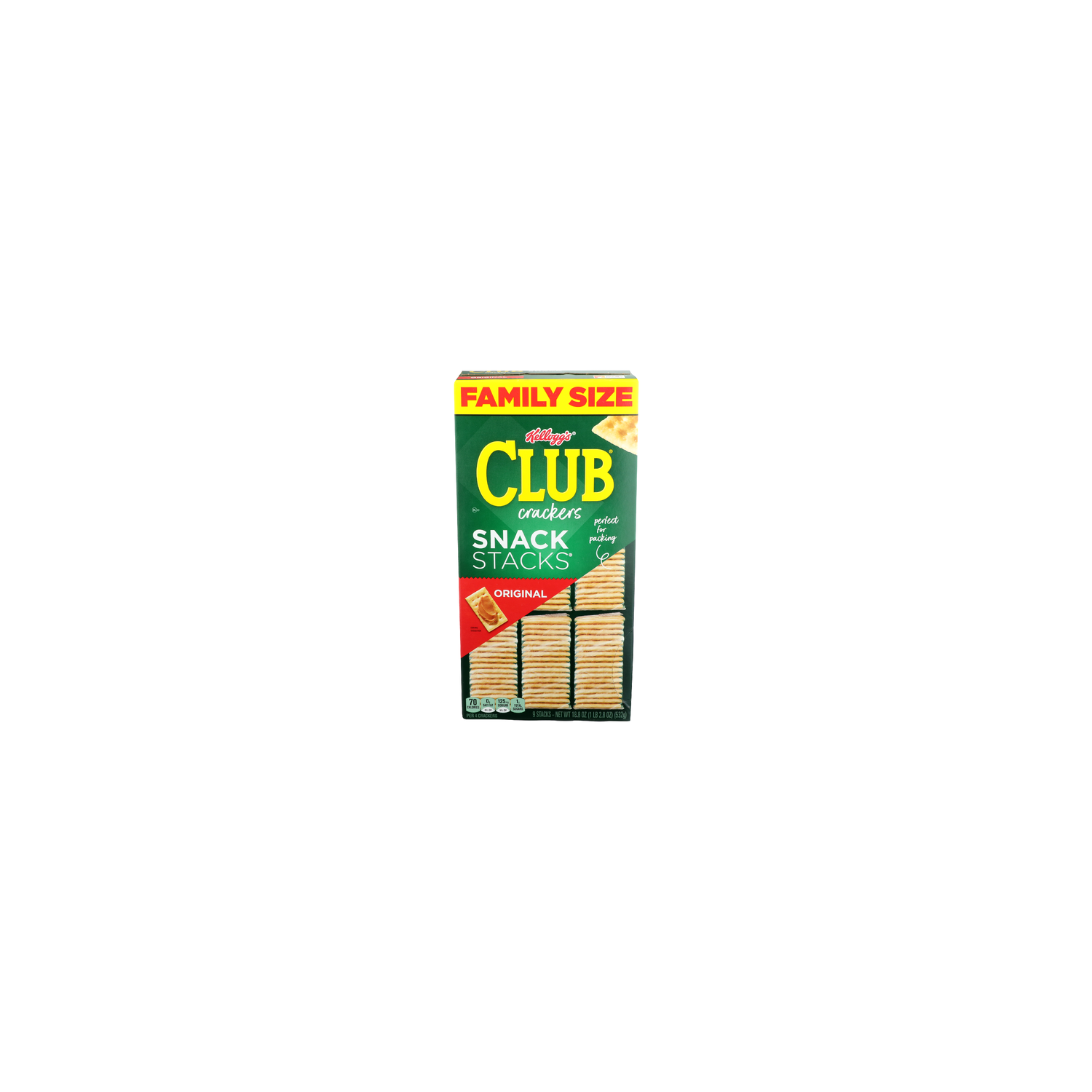 KELLOGG's Club Original Snack Stacks Crackers - 2.089 Ounce - 9 Count Image 1 of 4