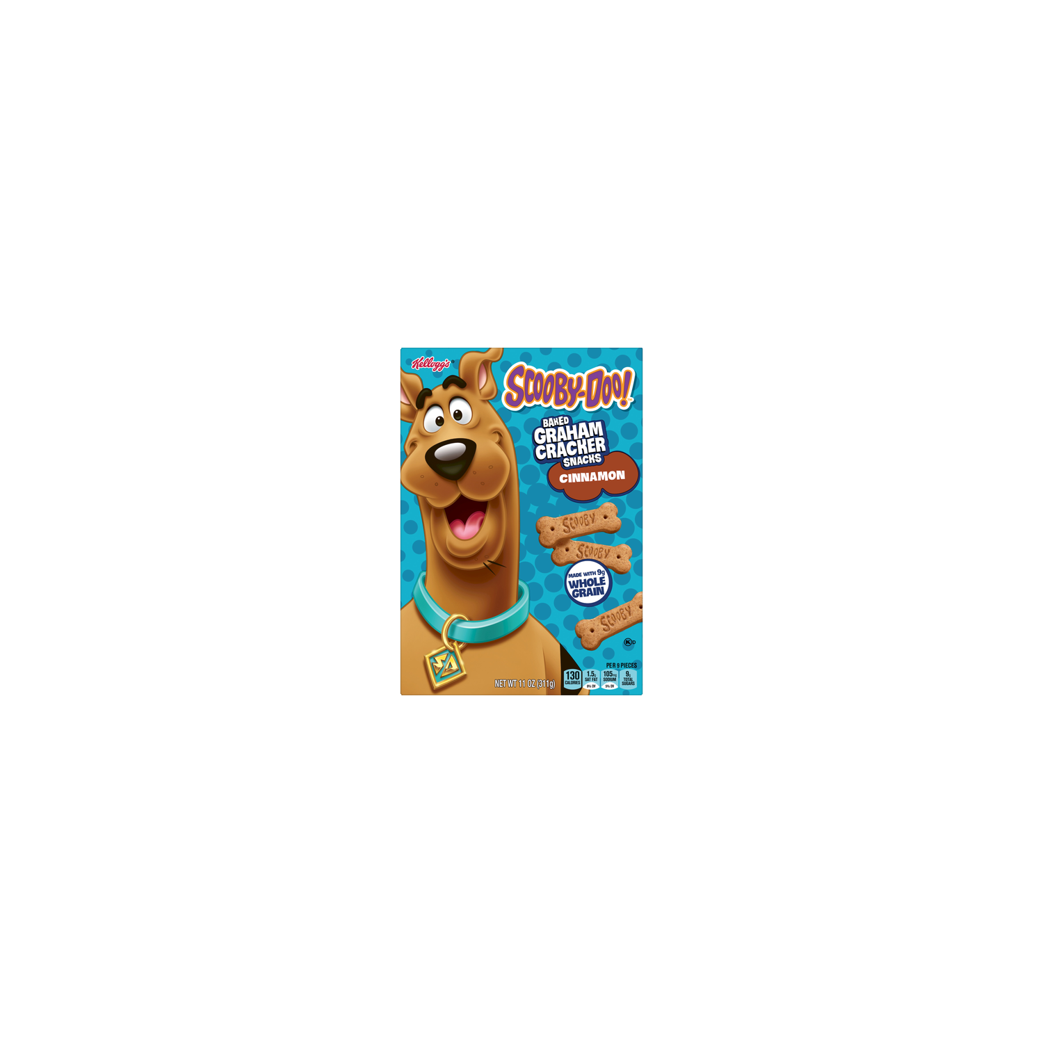 Cheez-It Cinnamon Baked Graham Cracker Sticks Kellogg's Scooby-Doo! Snack Crackers - 11 Ounce