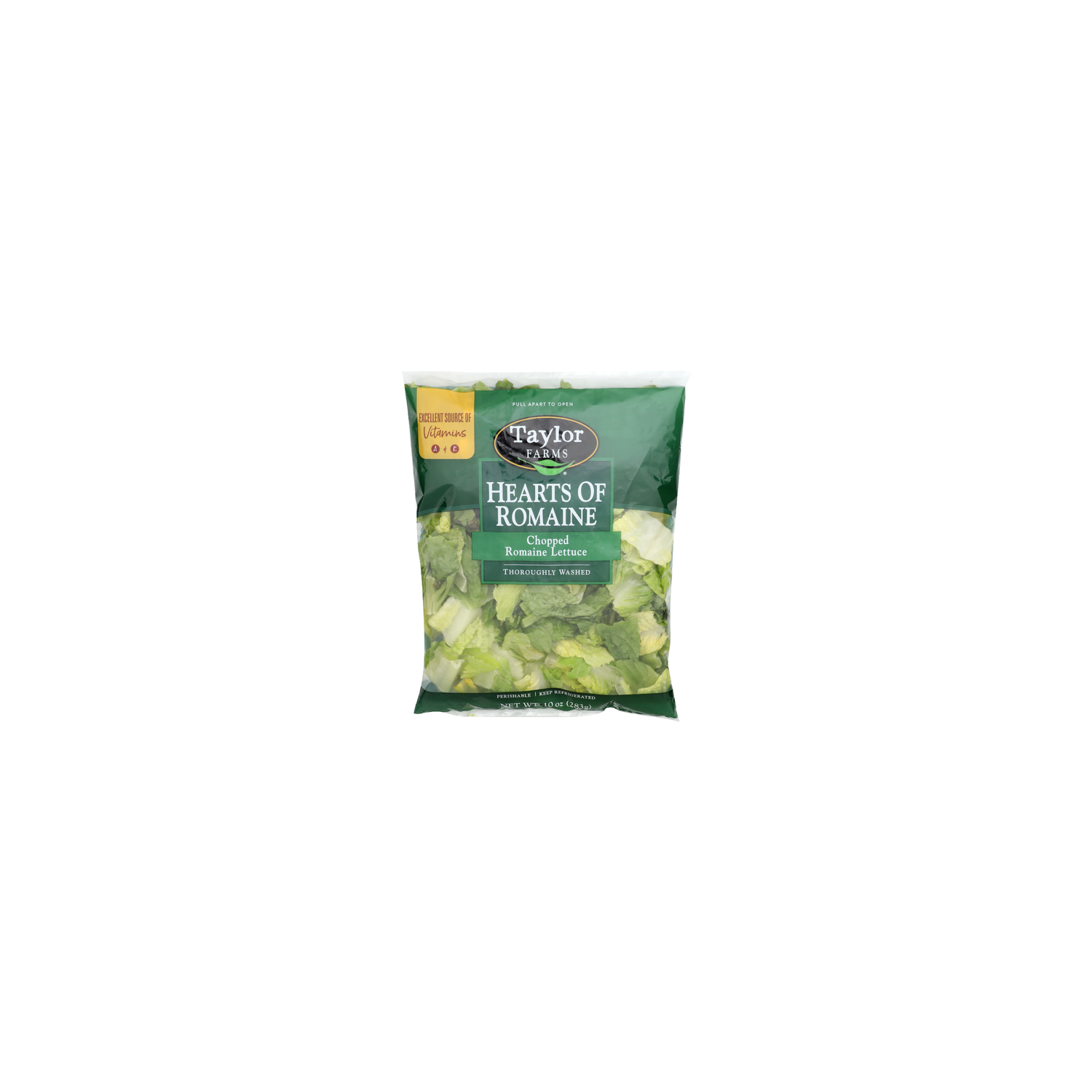 Taylor Farms Chopped Romaine Lettuce Hearts Of - 10 Ounce Image 1 of 4
