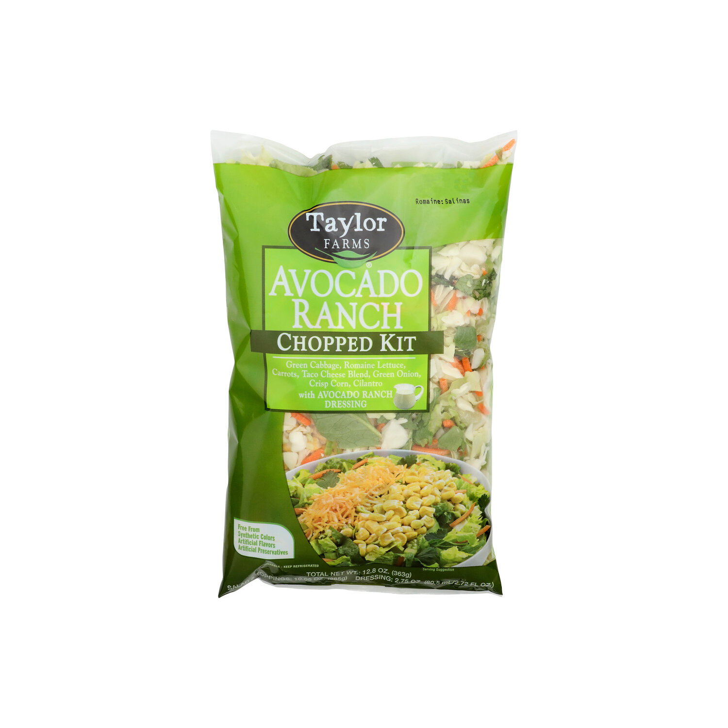 Taylor Farms Avocado Ranch Chopped Salad Kit - 12.8 Ounce Image 1 of 4