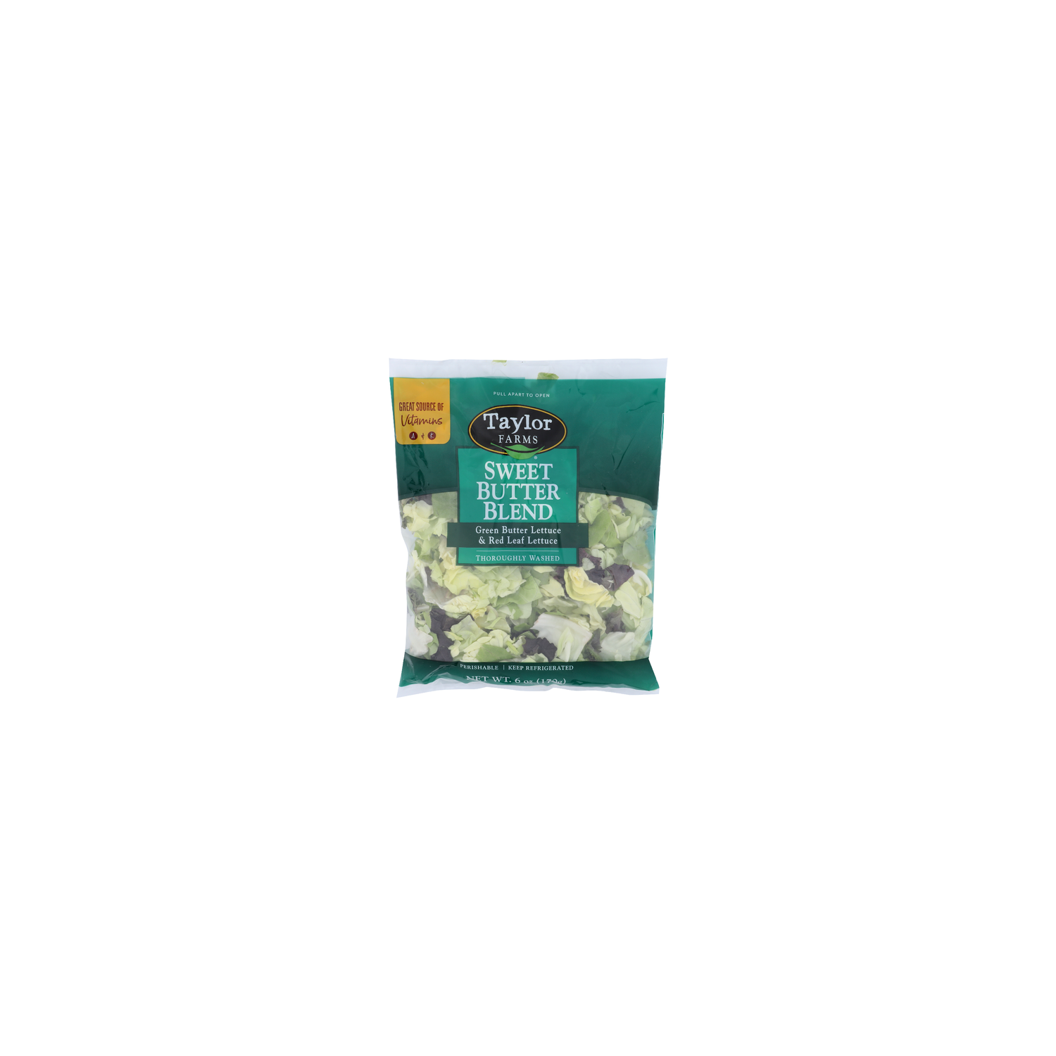 Taylor Farms Green Butter Lettuce & Red Leaf Sweet Blend - 6 Ounce Image 1 of 4