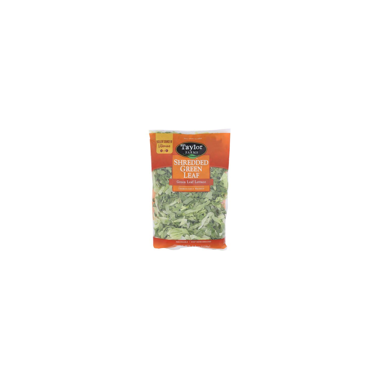 Taylor Farms Green Leaf Shredded Lettuce - 4.5 Ounce Image 1 of 4
