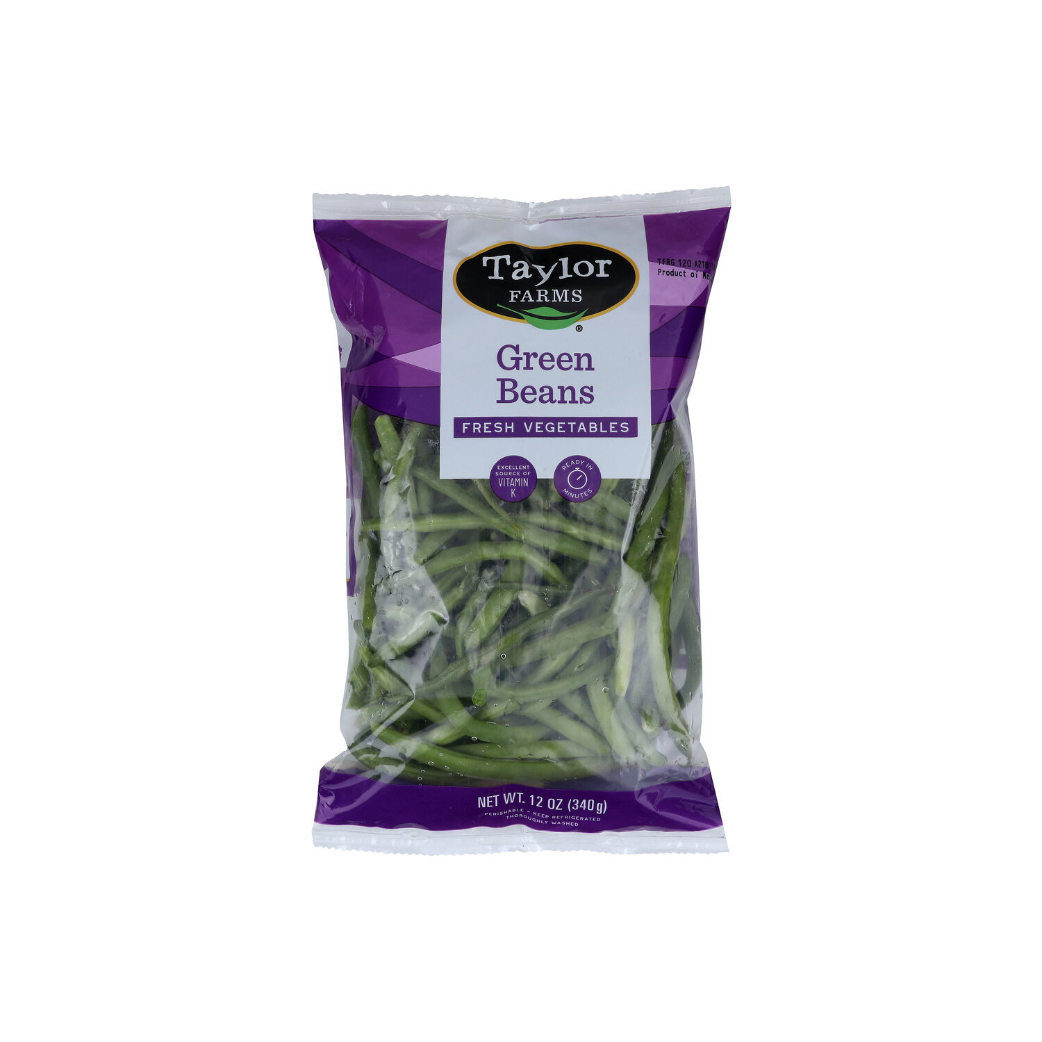 Taylor Farms Green Beans - 12 Ounce Image 1 of 2