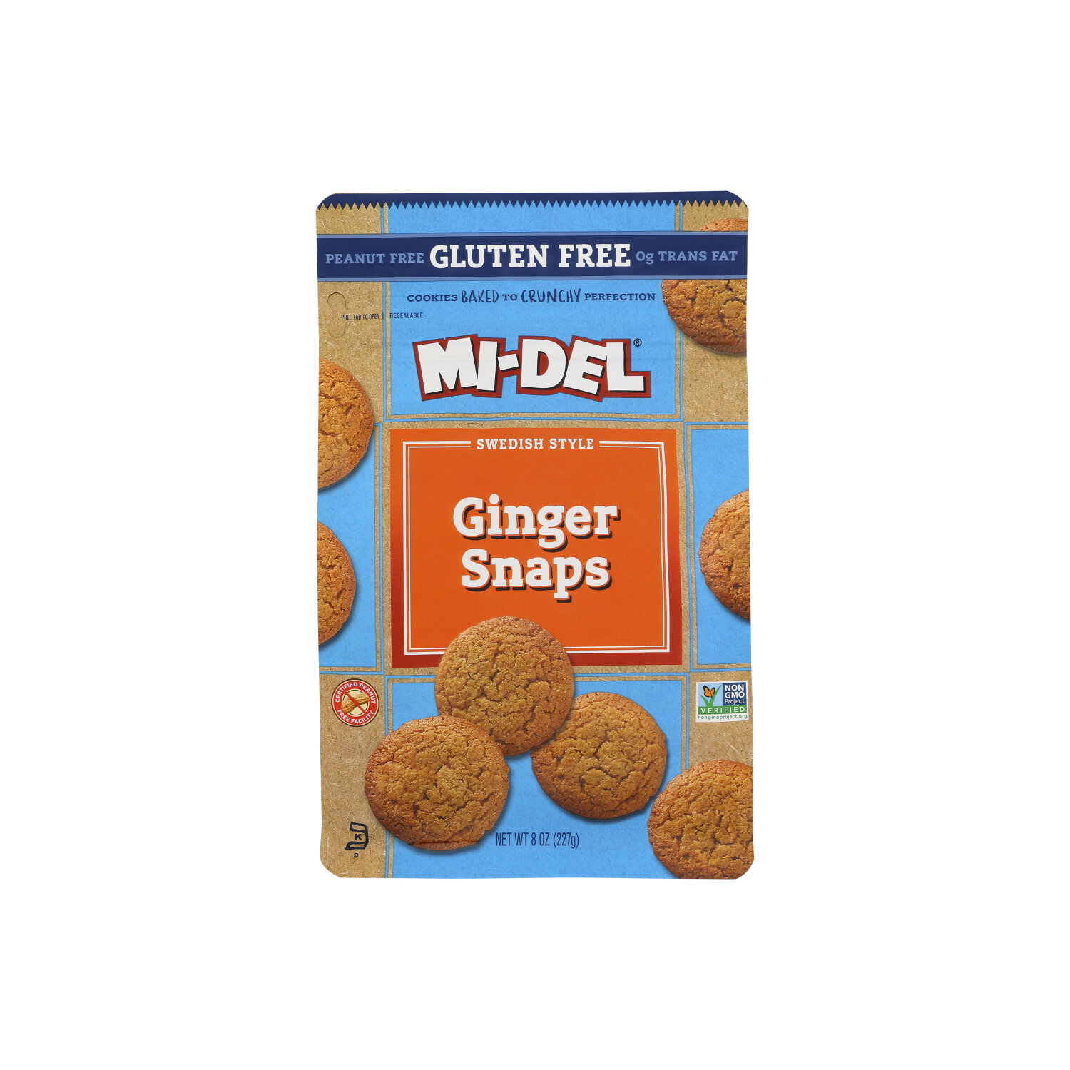MI-DEL Gluten Free Swedish Style Ginger Snaps - 8 Ounce Image 1 of 4