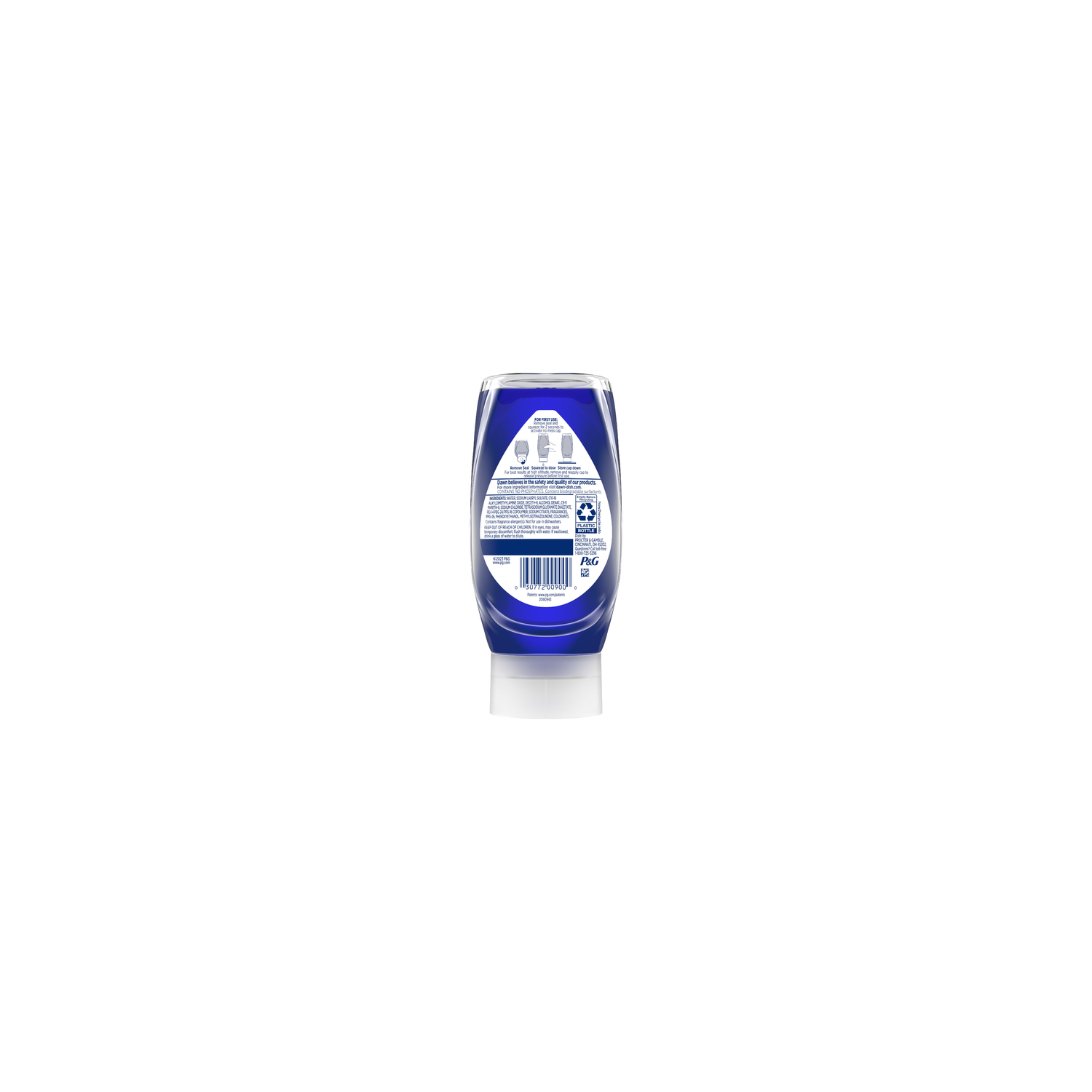Dawn Refreshing Rain Scent Platinum Ez-Squeeze Ultra Dishwashing Liquid - 12.2 Fluid Ounce Image 1 of 2