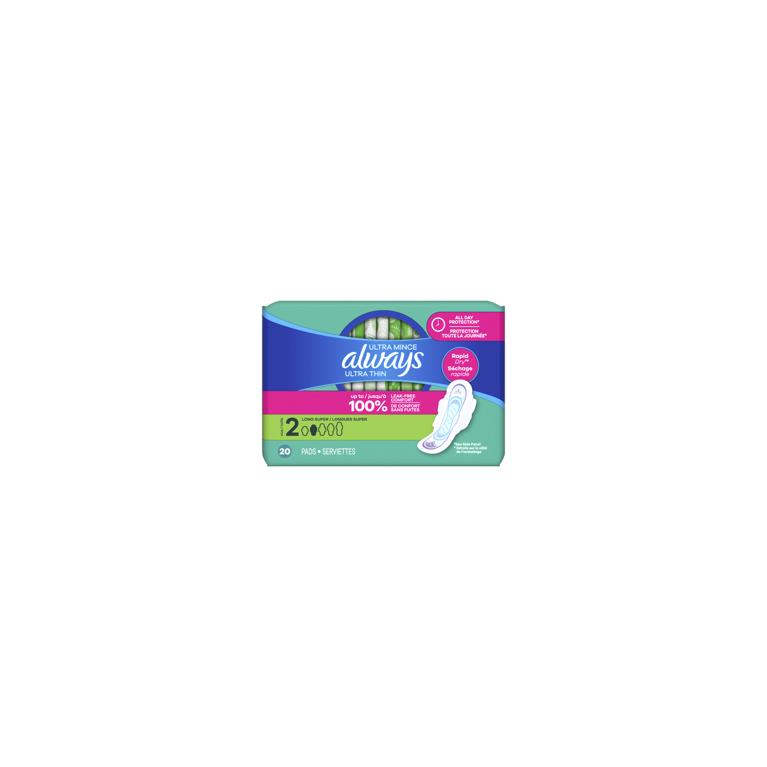 Always Ultra Thin Pads - 20 Count