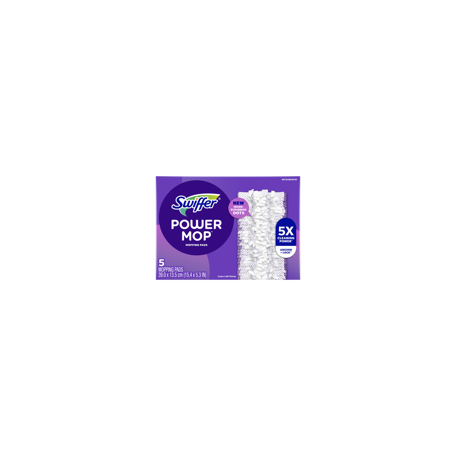 Swiffer Powermop Multi-Surface Mopping Pad Refills - 2 Count Image 1 of 2