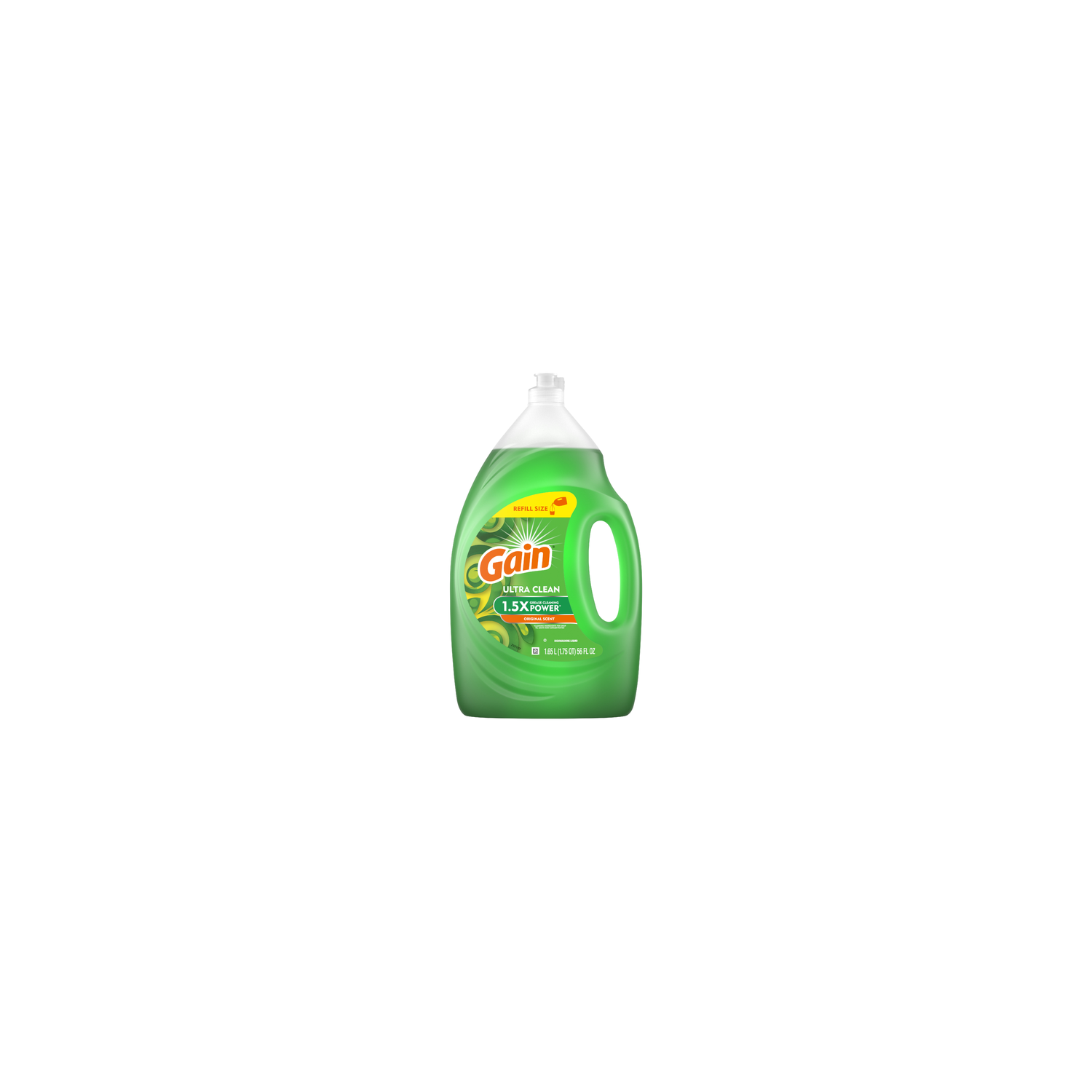 Gain Ultra Liquid Dish Soap, Dishwashing Liquid, Bleach Alternative Honey Berry Hula - 56 Ounce