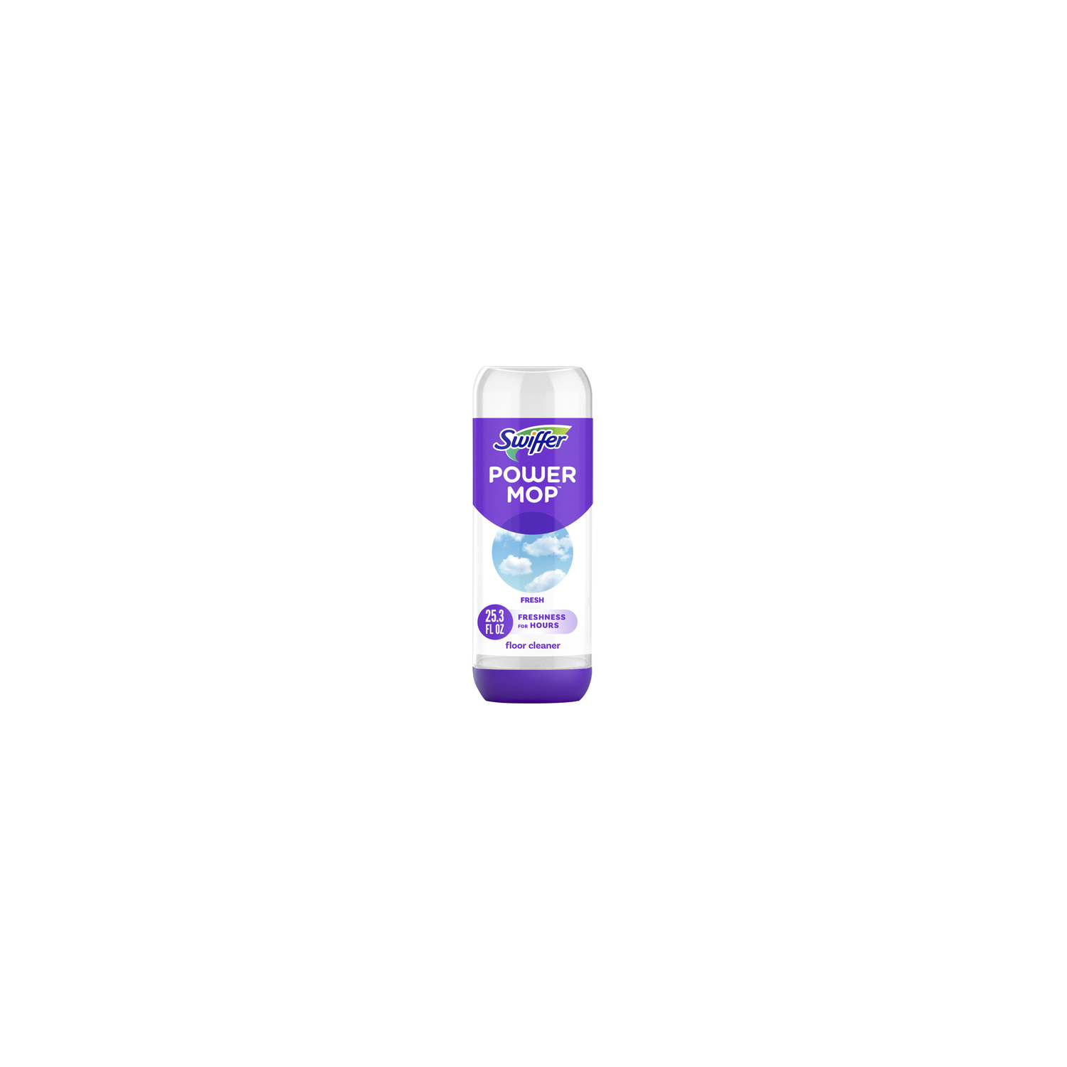 Swiffer Power Mop Refill Solution, Tile, Vinyl, Laminate, Wood, Floor Cleaner, Fresh - 25.3 Ounce Image 1 of 2