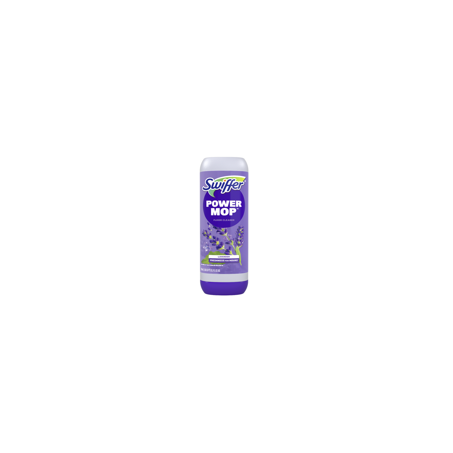 Swiffer Power Mop Refill Solution, Floor Cleaner, Lavender - 25.3 Fluid Ounce Image 1 of 2