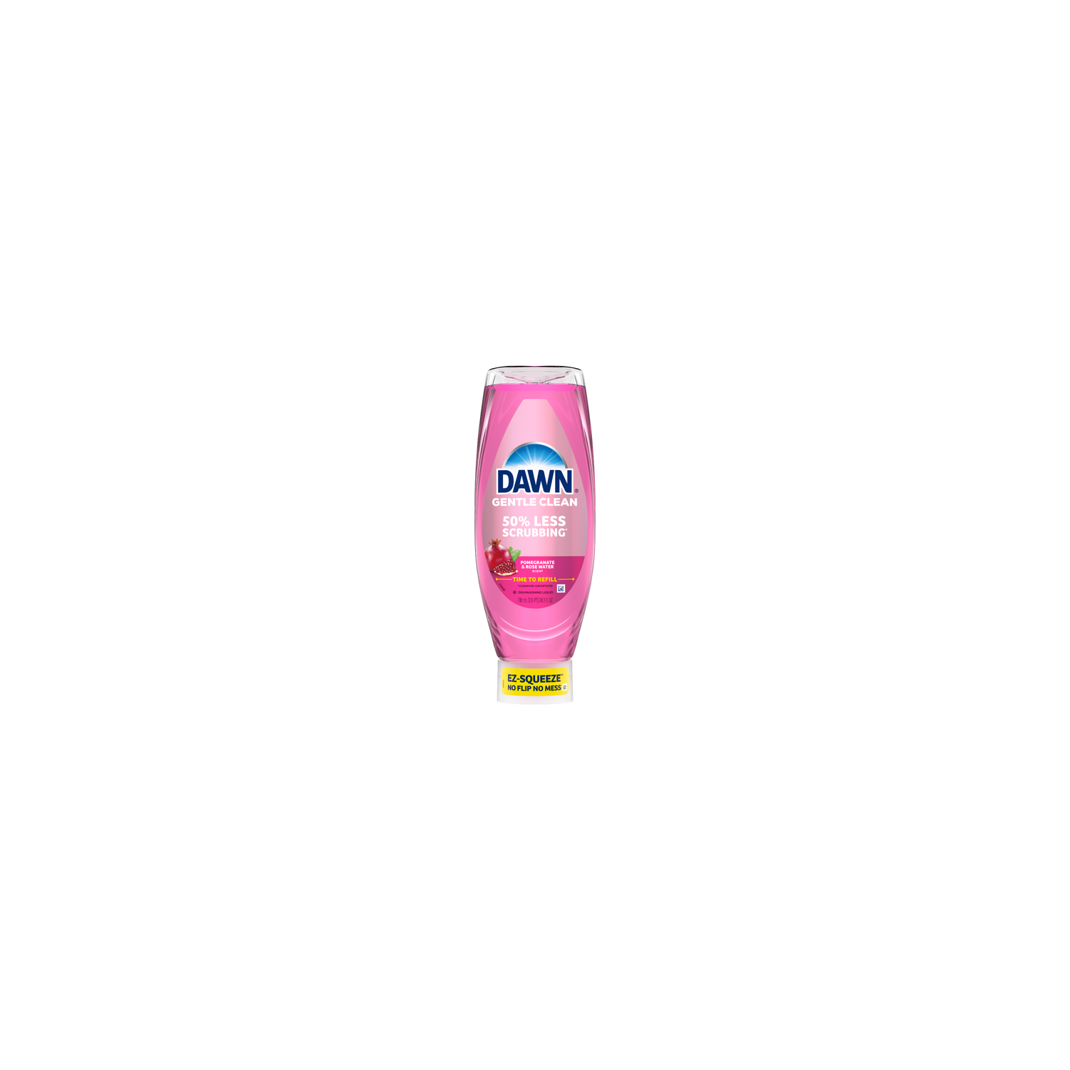 Old Spice Dawn Gentle Clean Ez-Squeeze Dish Soap Pomegranate & Rose Water - 3.5 Ounce Image 1 of 2