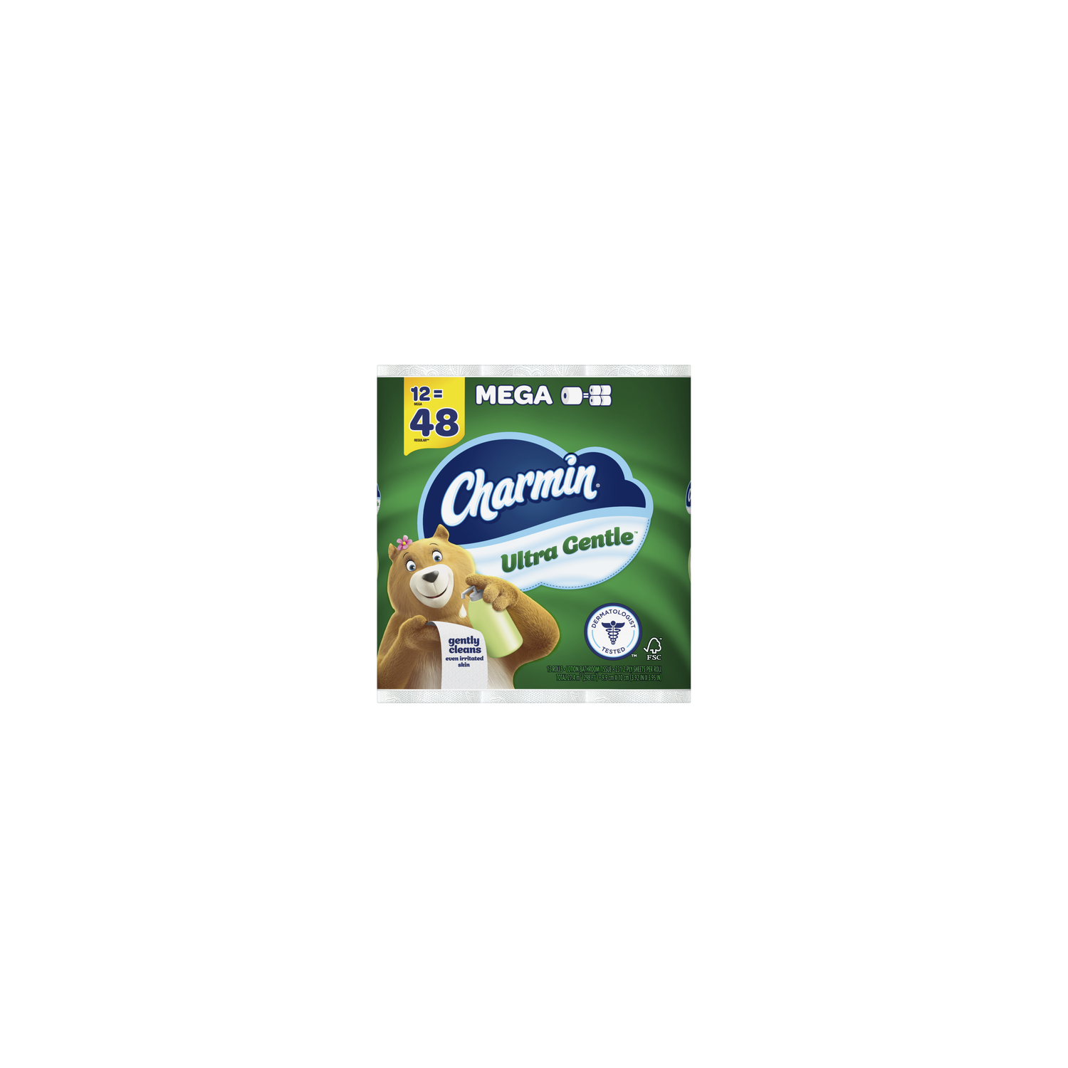 Charmin Mega Ultra Gentle Toilet Paper - 12 Count Image 1 of 2