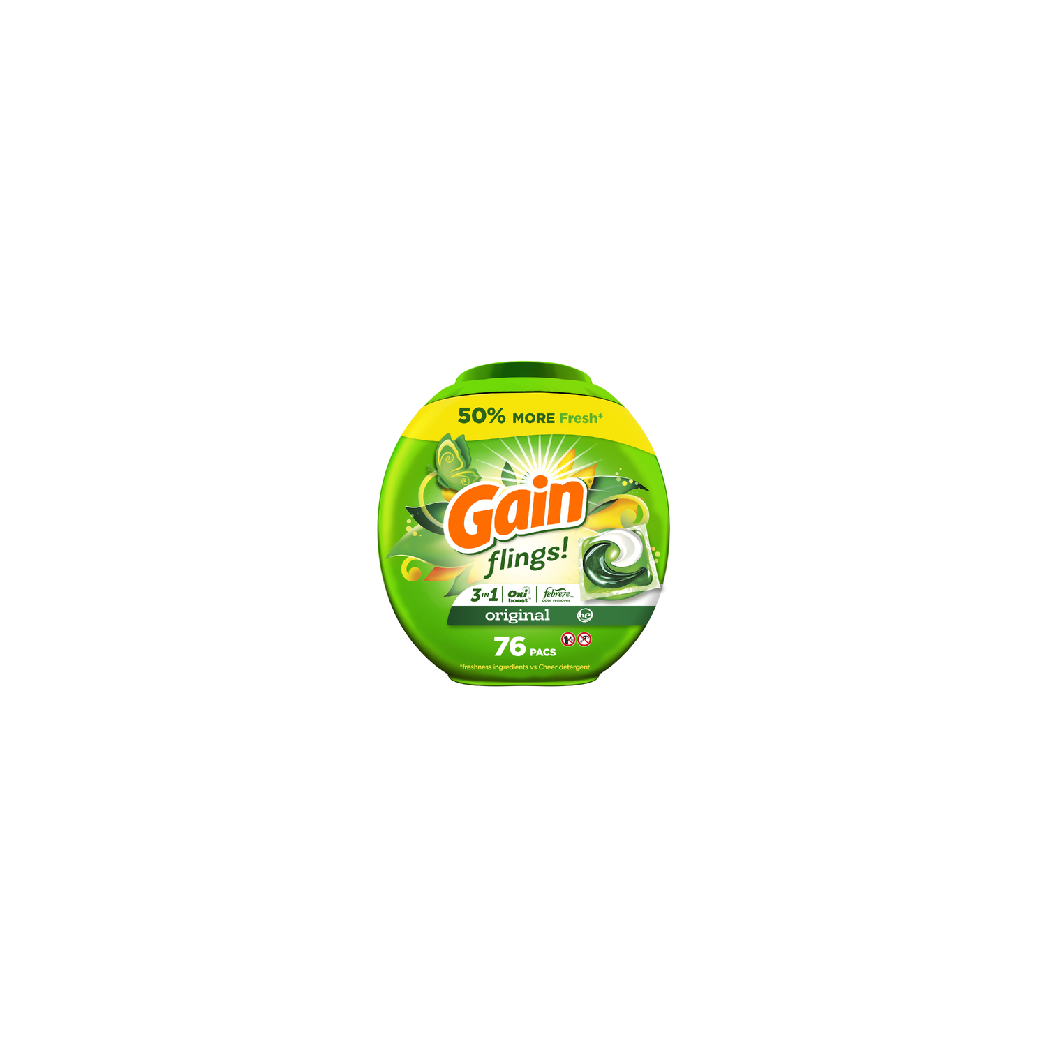 Tide Pods Free & Gentle Laundry Detergent Pods - 76 Count Image 1 of 2