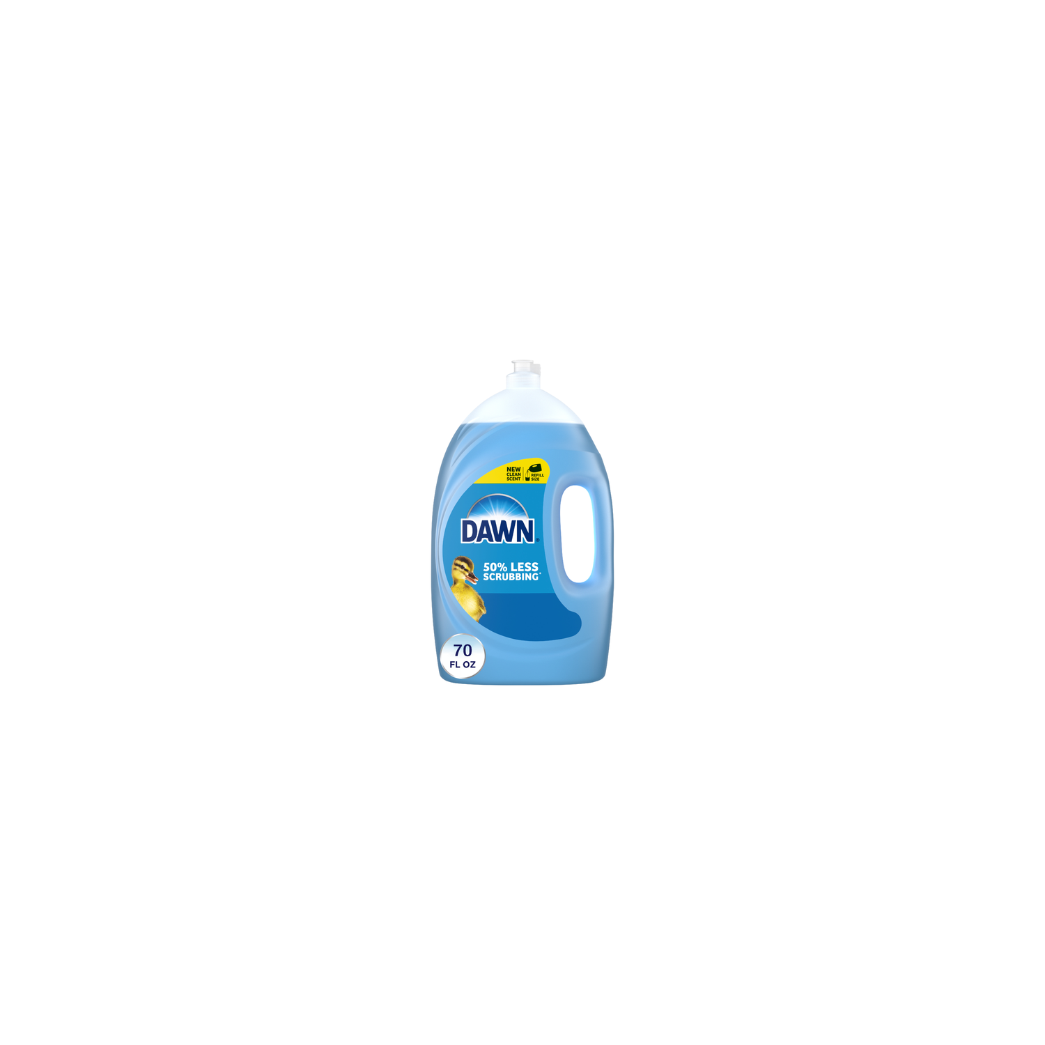 Dawn Ultra Dish Soap Liquid, Dishwashing Grease Removal, Original - 70 Ounce Image 1 of 2