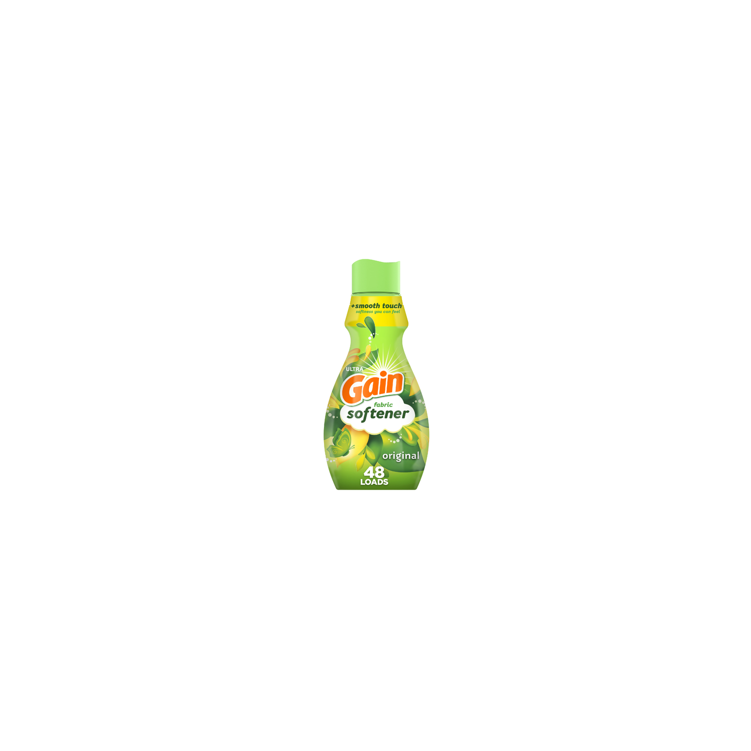Gain Liquid Fabric Softener, Original Scent, LIQ., 48 Loads, Smooth Touch Softness You Can Feel - 35 Ounce Image 1 of 2