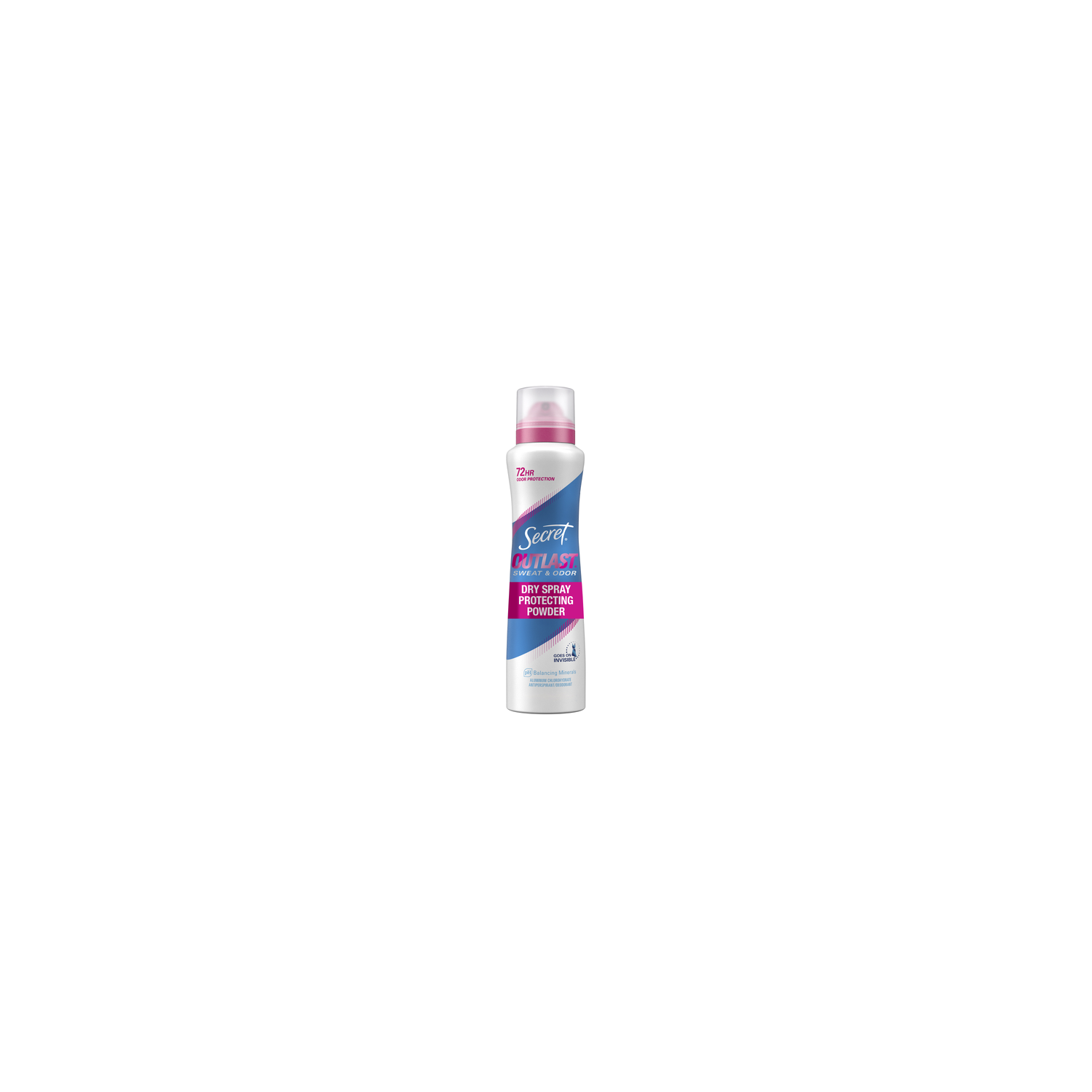Secret Outlast Dry Spray Antiperspirant And Deodorant For Women, Protection Powder - 4.1 Ounce Image 1 of 2