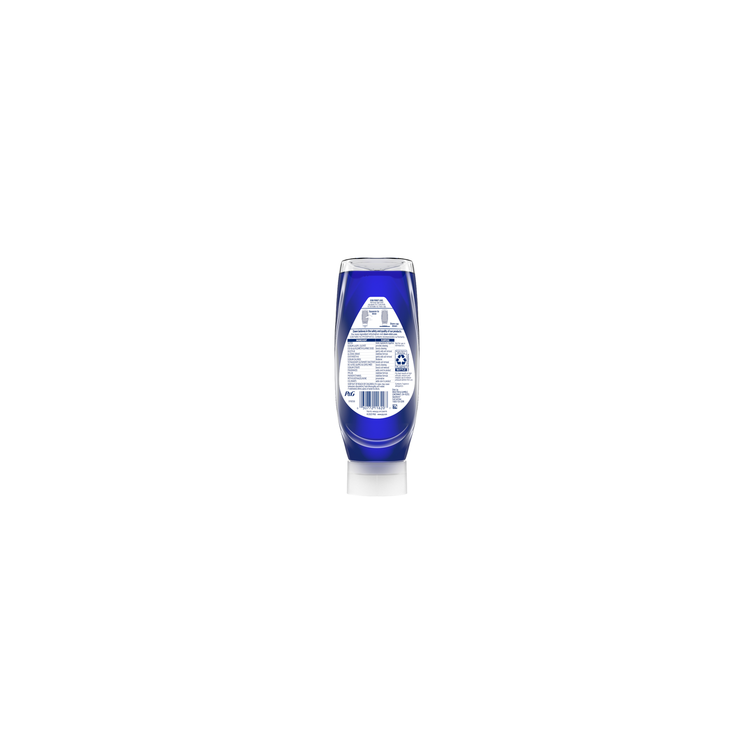 Dawn Platinum Bleach Alternative EZ-Squeeze Dish Soap - 18 Ounce Image 1 of 2